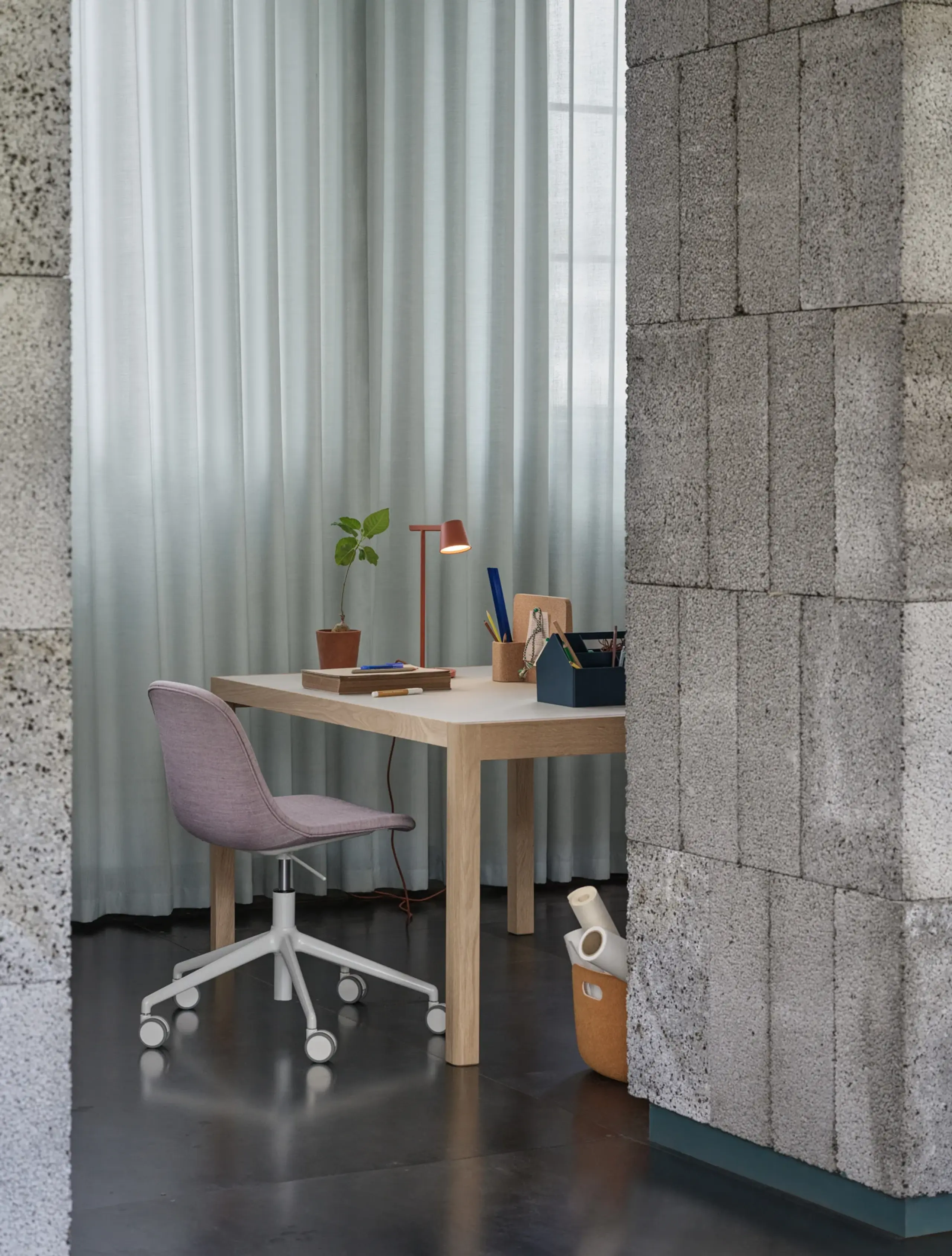 Muuto - Tafel - Workshop Table - Muuto - Oak Veneer/Oak - Large