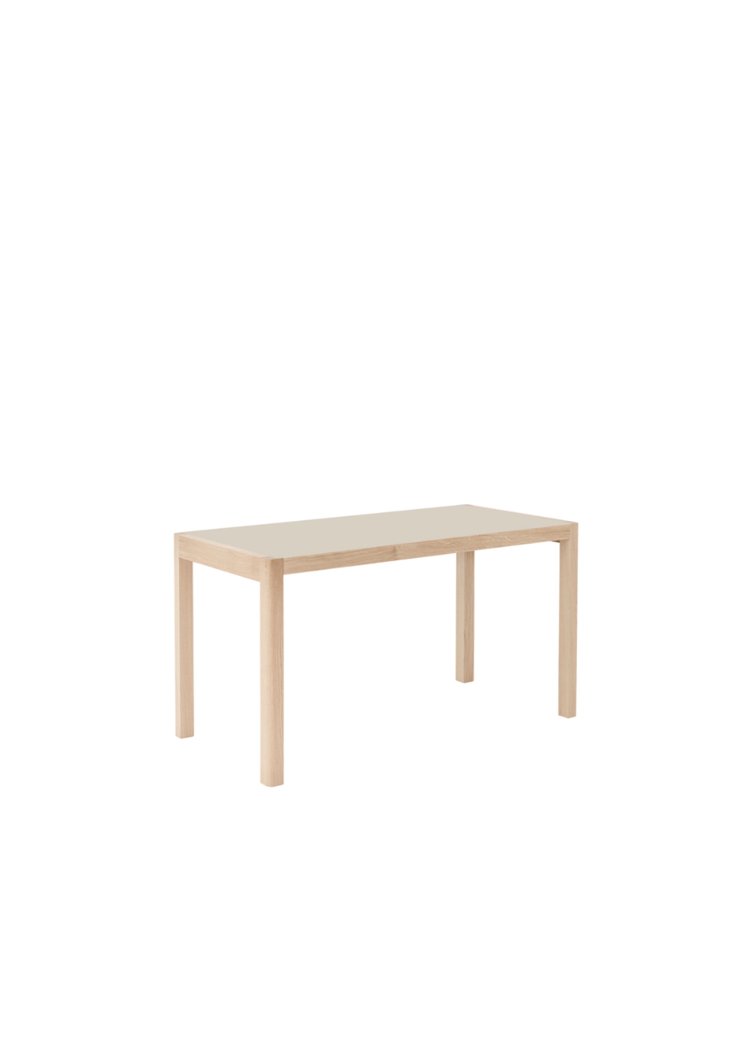 Muuto - Table - Workshop Table - Muuto - Warm Grey Linoleum/Oak