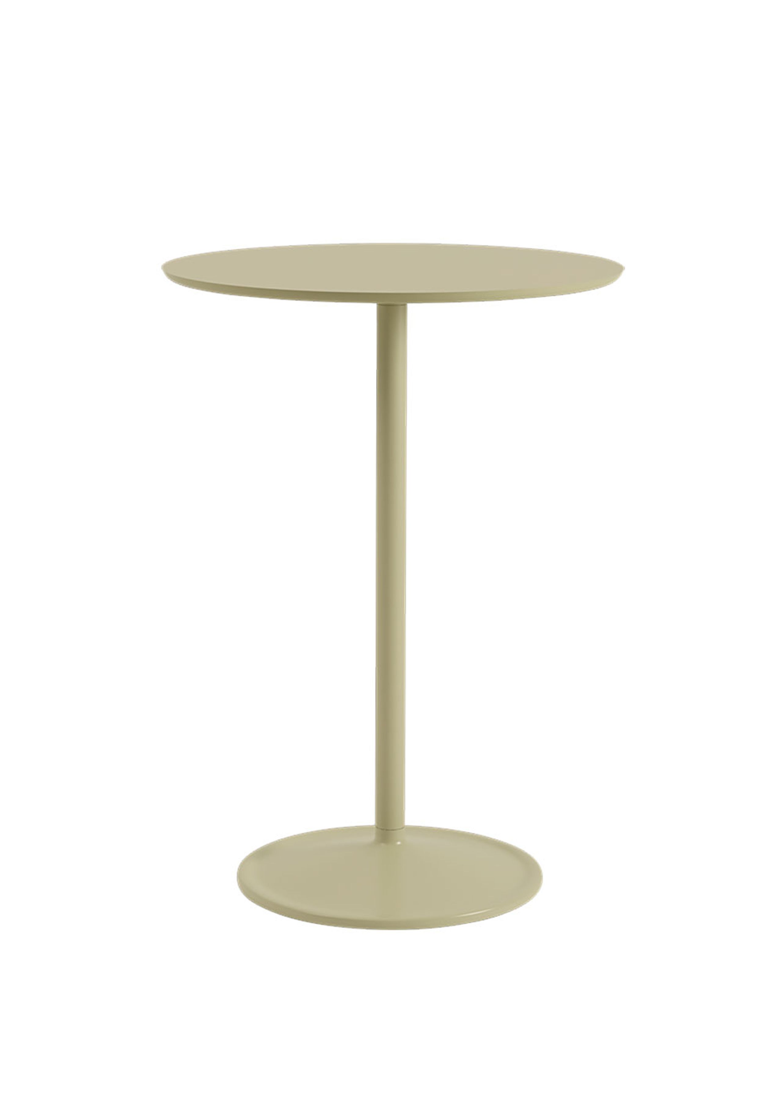 Muuto - Cafe-table - Soft Café Table - Beige Green Laminate/Beige Green