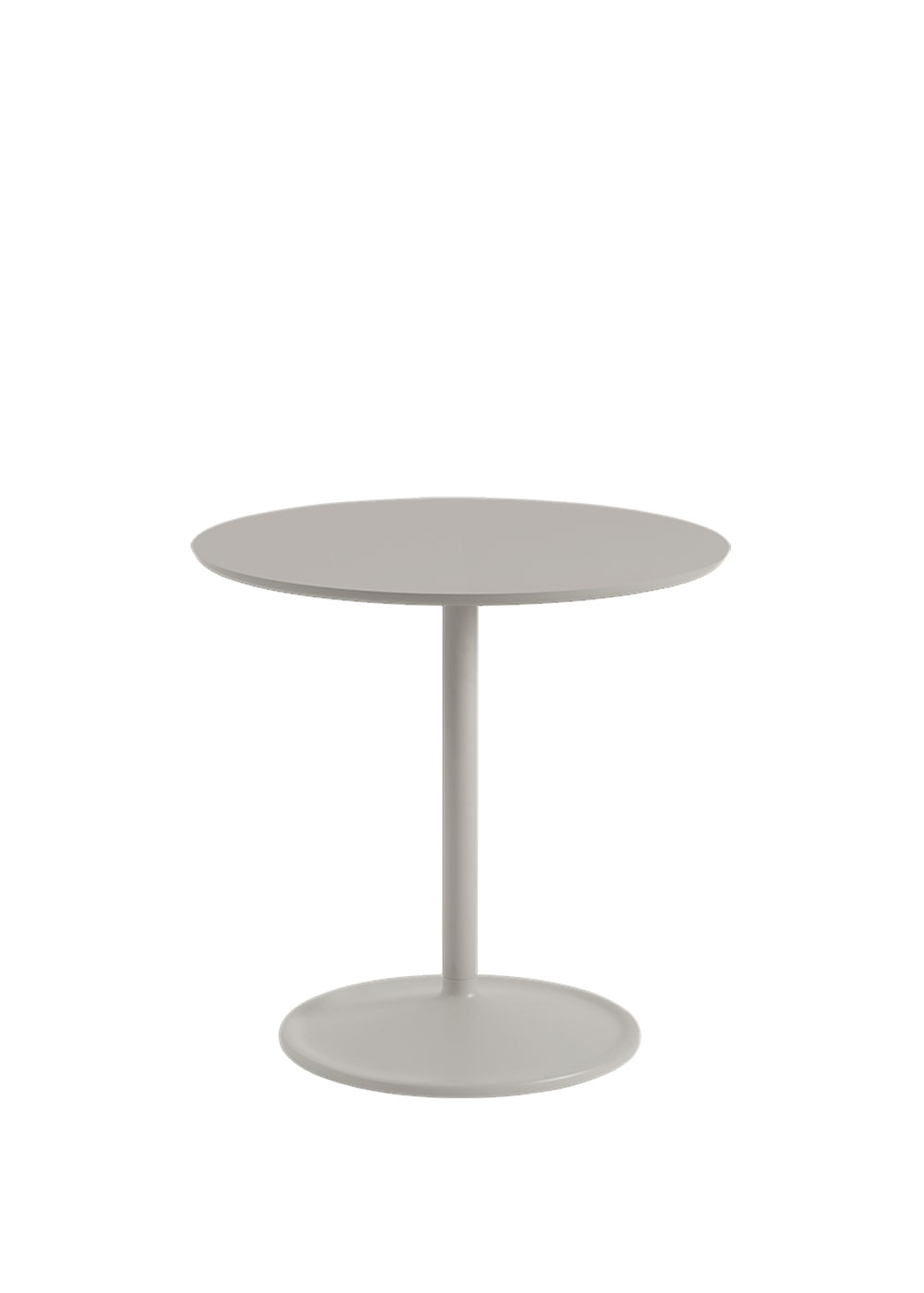 Muuto - Cafe-table - Soft Café Table - Grey Linoleum/Grey