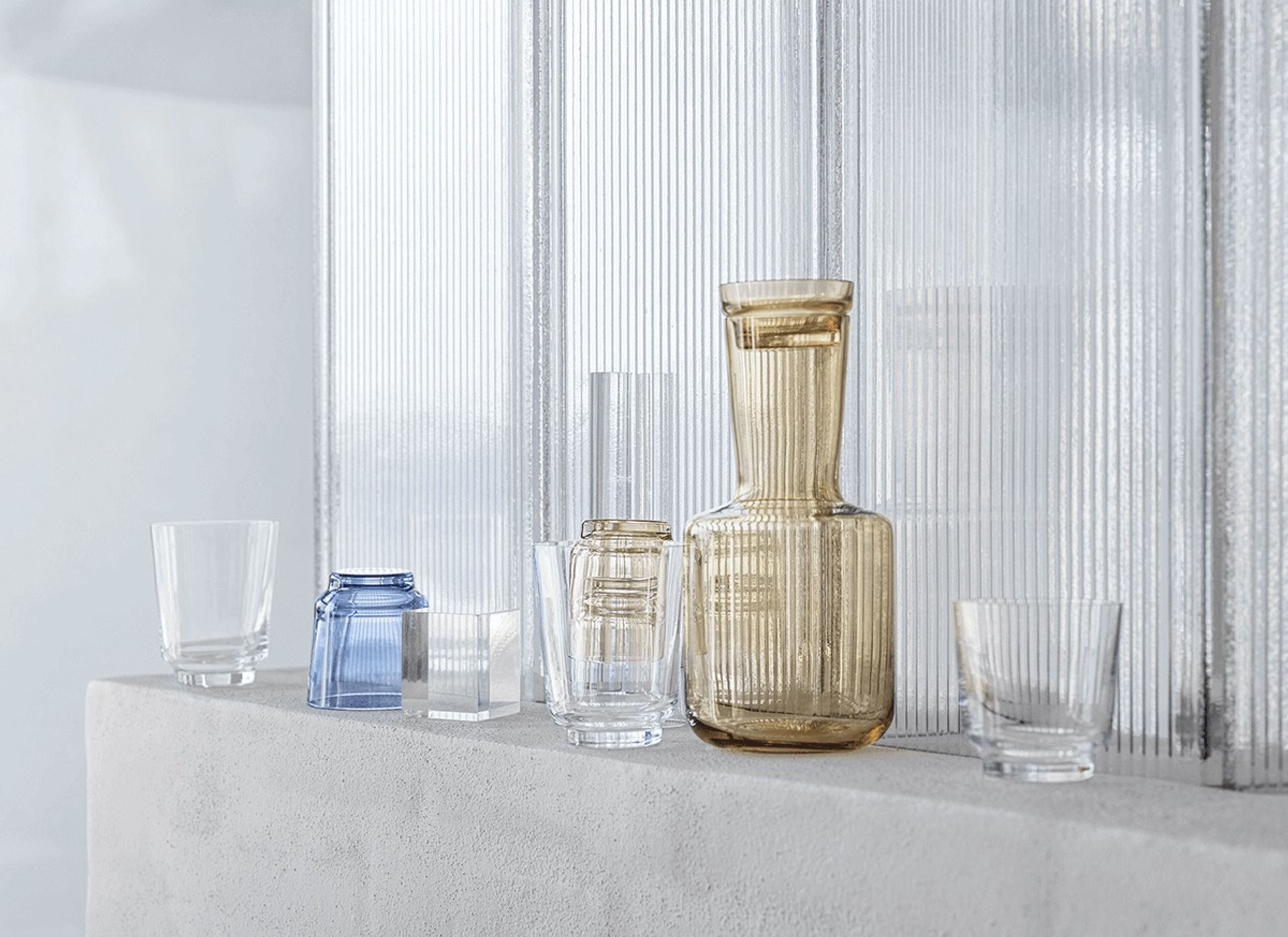 Muuto - Glas - Raise - Dark Blue Large