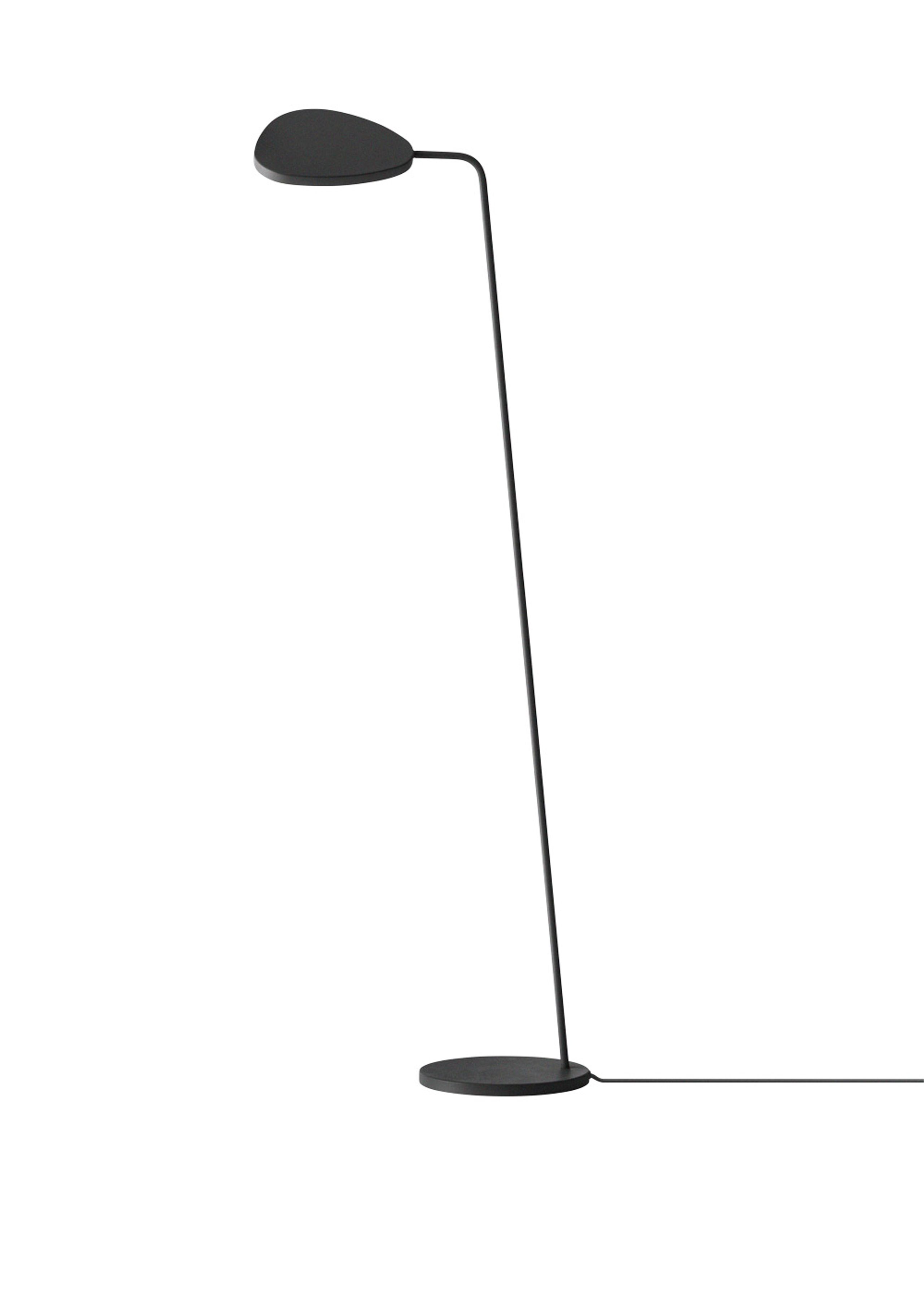 Muuto - Gulvlampe - Leaf Gulvlampe - Sort