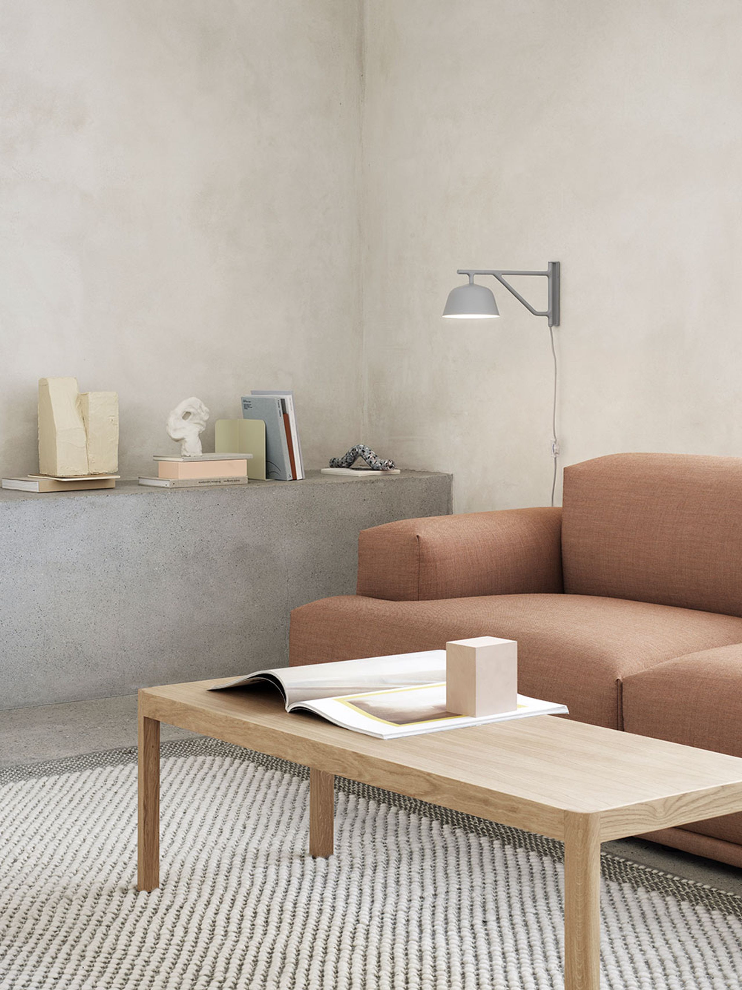 Muuto - Rug - Pebble Rug - Burnt Orange