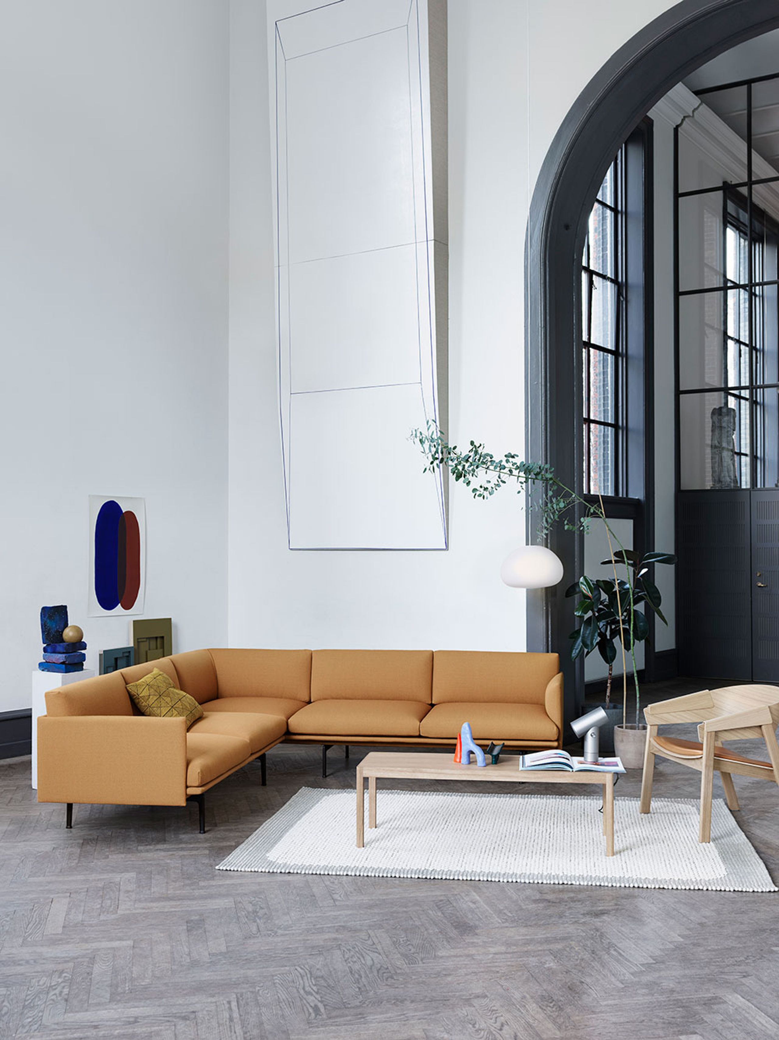 Muuto - Gulvtæppe - Pebble Rug - Pale Rose