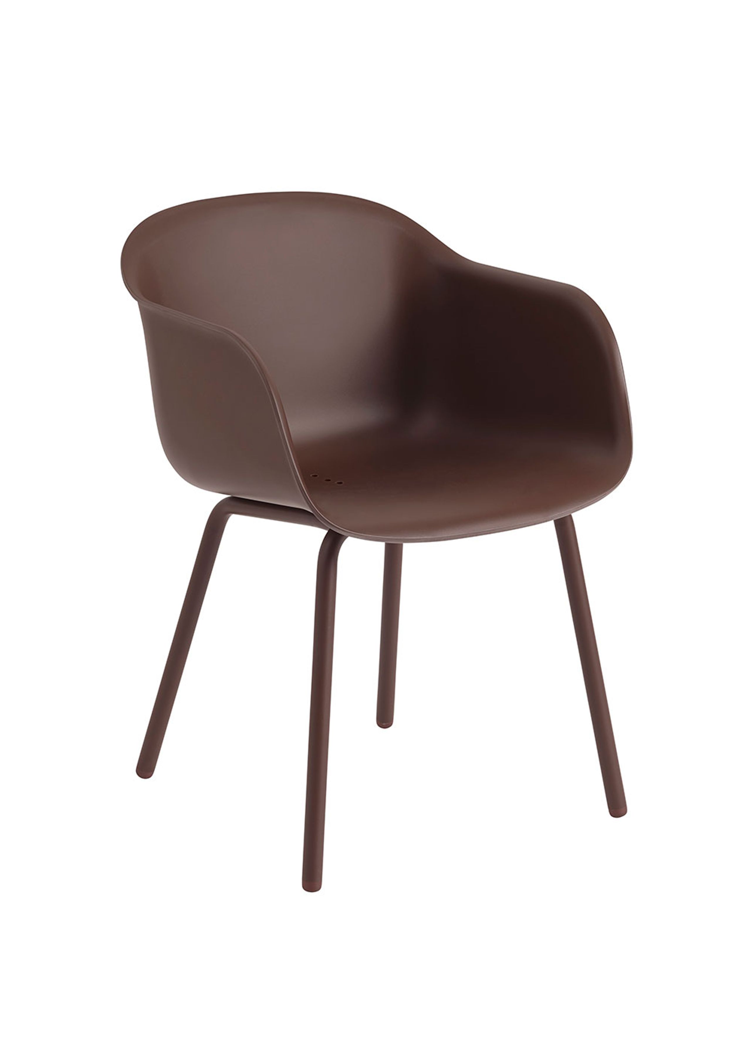 Muuto - Zahradní židle - Fiber Outdoor Armchair - Anthracite Black