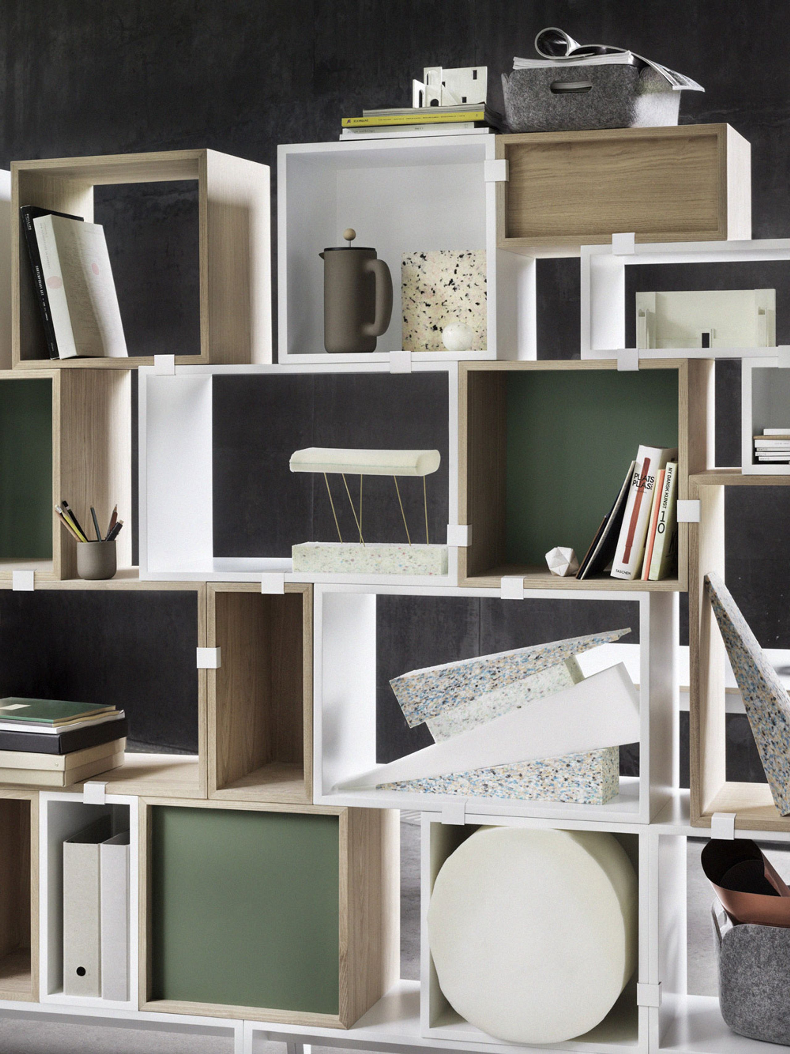 Muuto - Hylde - Stacked Storage System / Podium - White