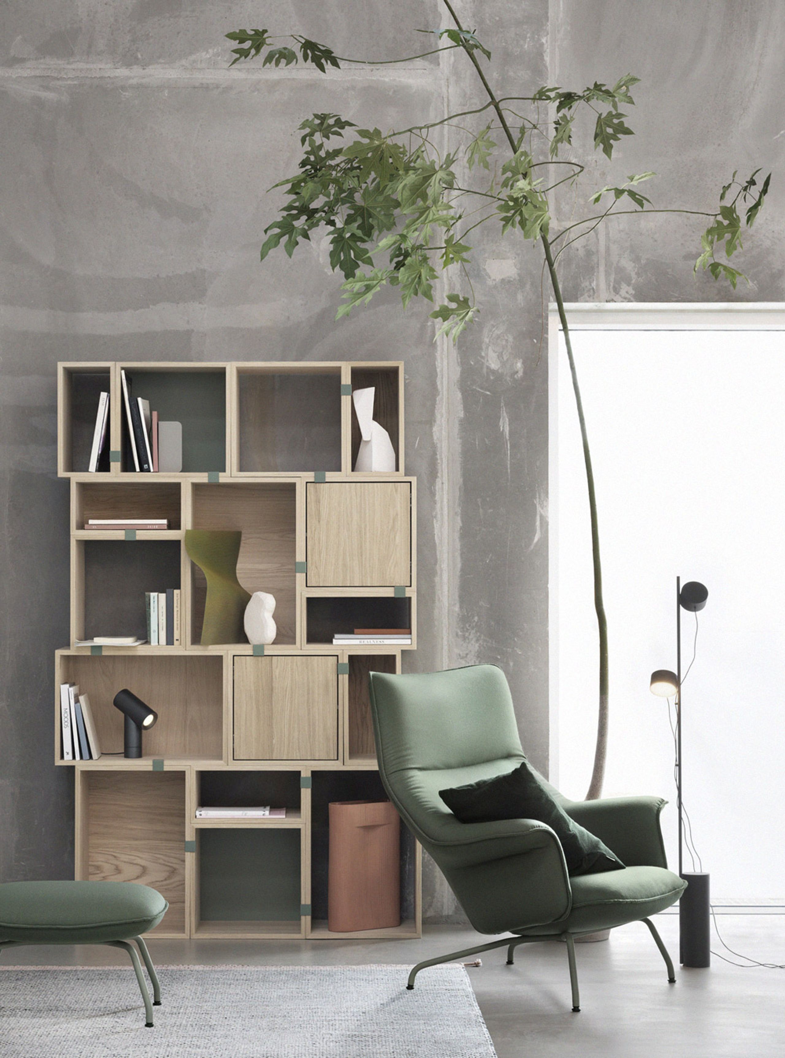 Muuto - Hylla - Stacked Storage System / Small - Backboard - Oak
