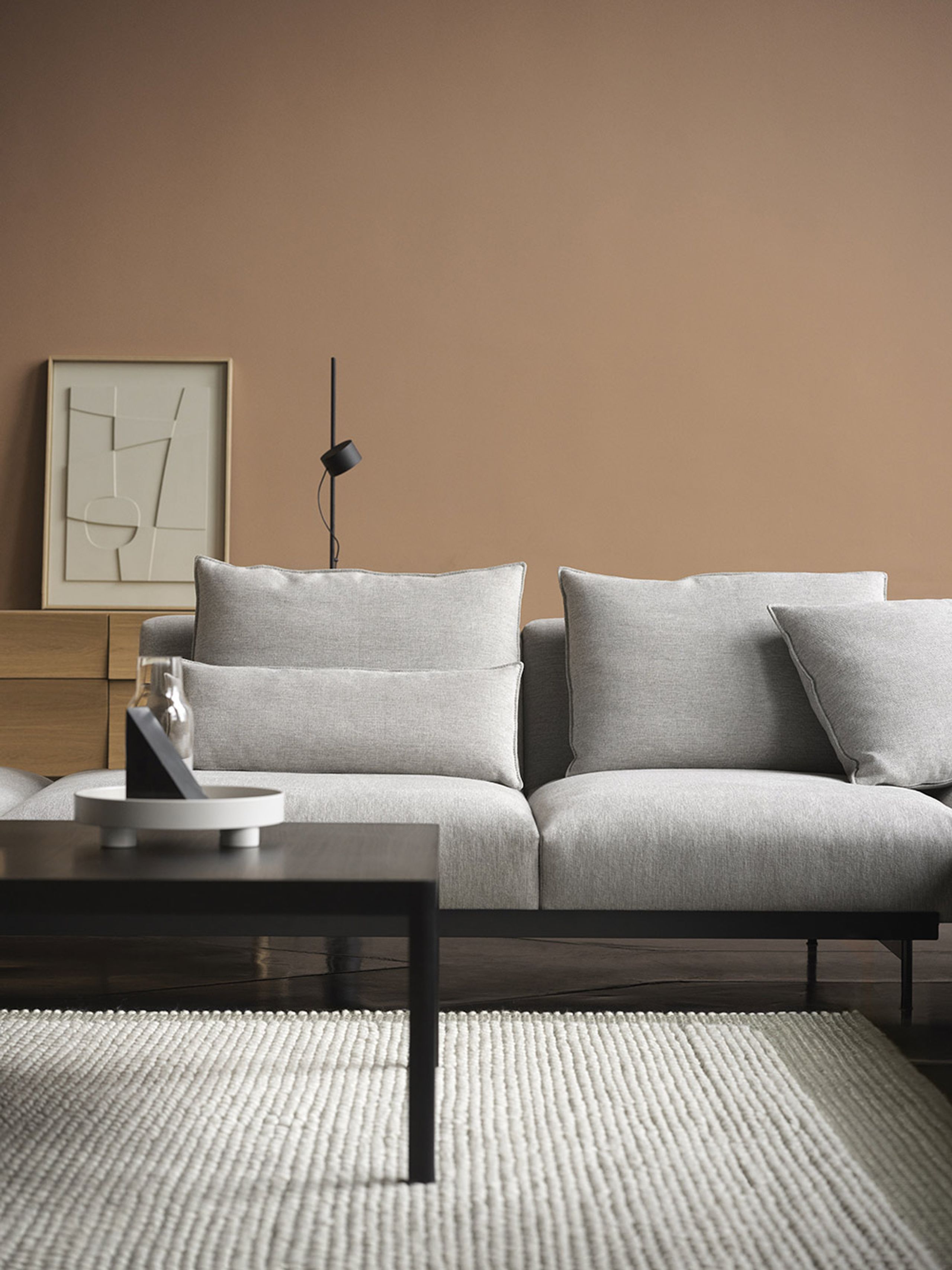 Muuto - Sitzkissen - In Situ Modular Sofa - Cushion - Fabric: Clay 12 - H50
