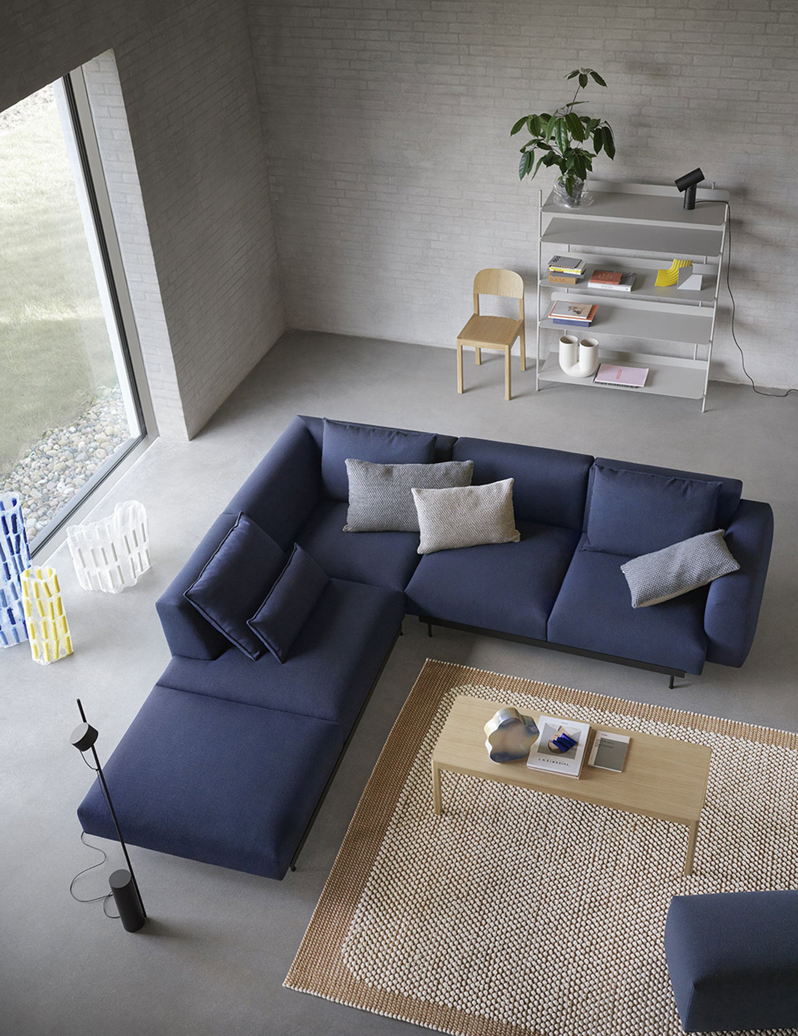 Muuto - Sitzkissen - In Situ Modular Sofa - Cushion - Fabric: Clay 12 - H50