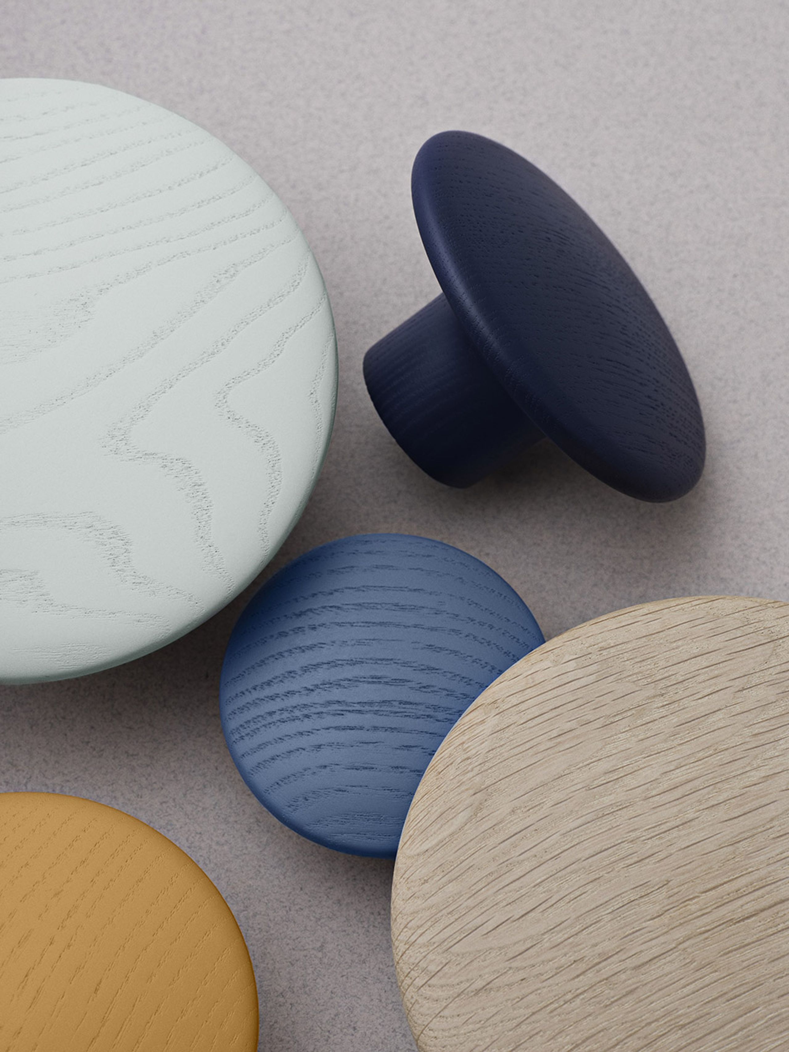 Muuto - Haken - The Dots - Small - Mustard
