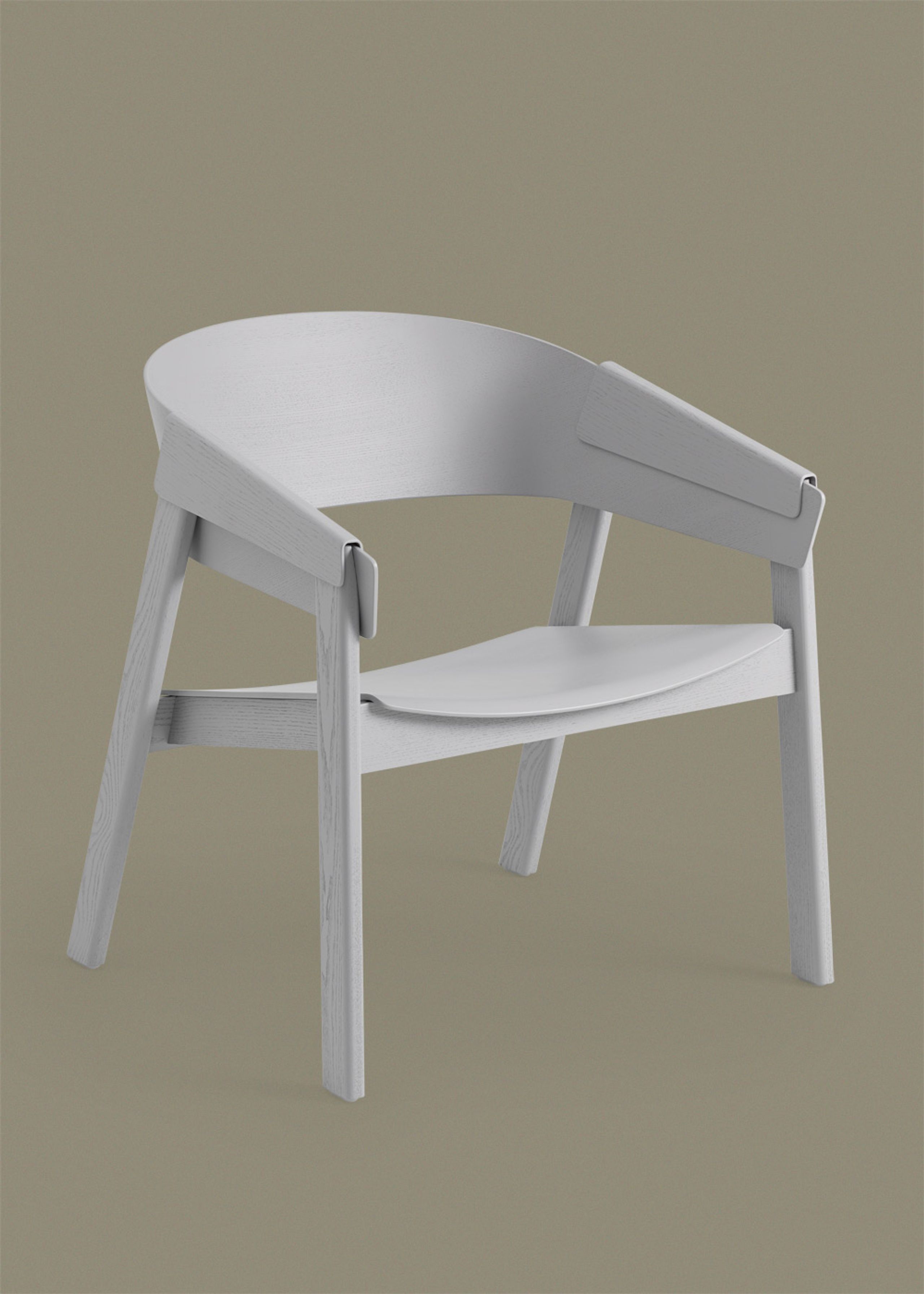 Muuto - Sessel - Cover Lounge Chair - Grey/Grey