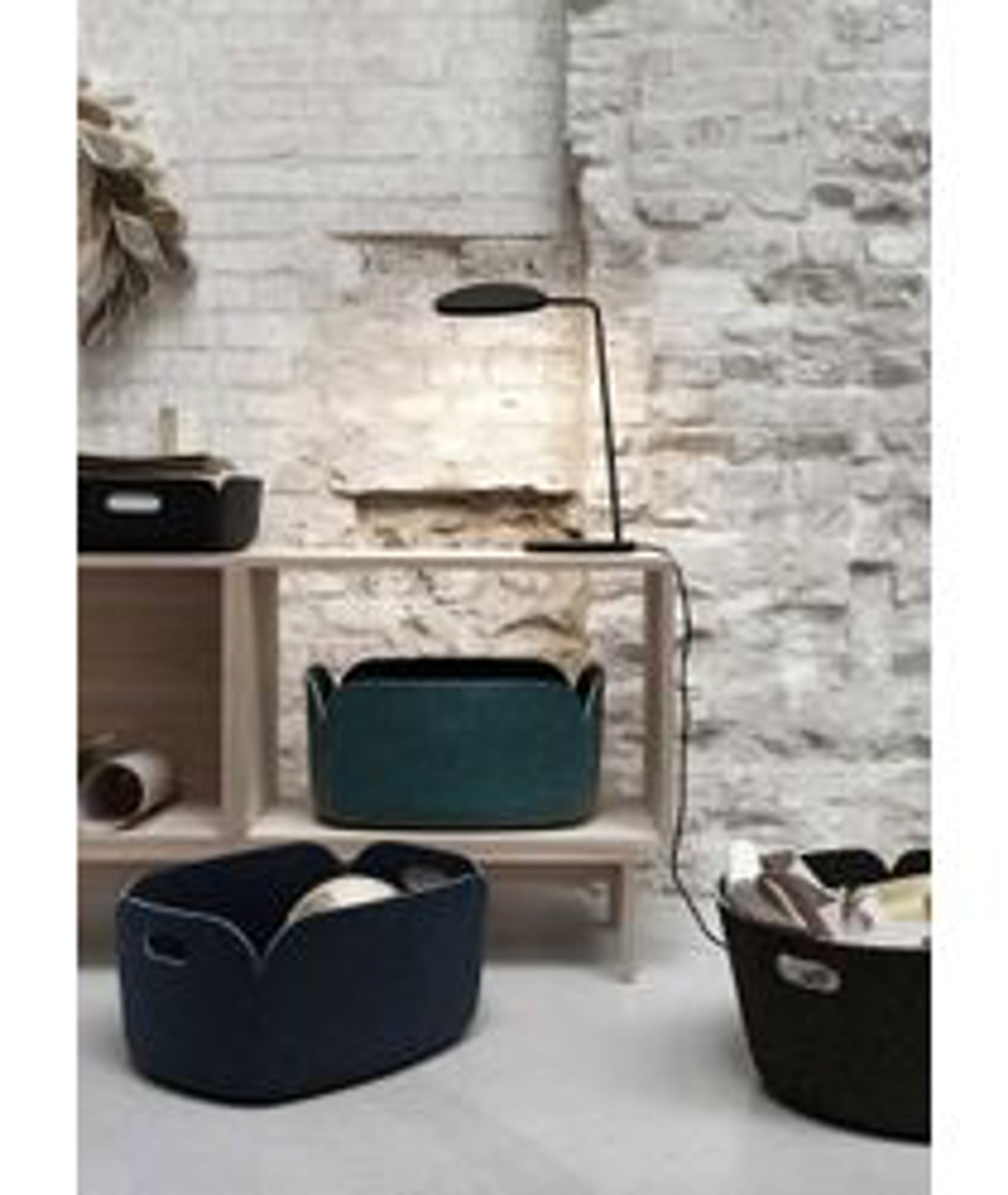 Muuto - Lampe - Leaf Bordlampe - Sort