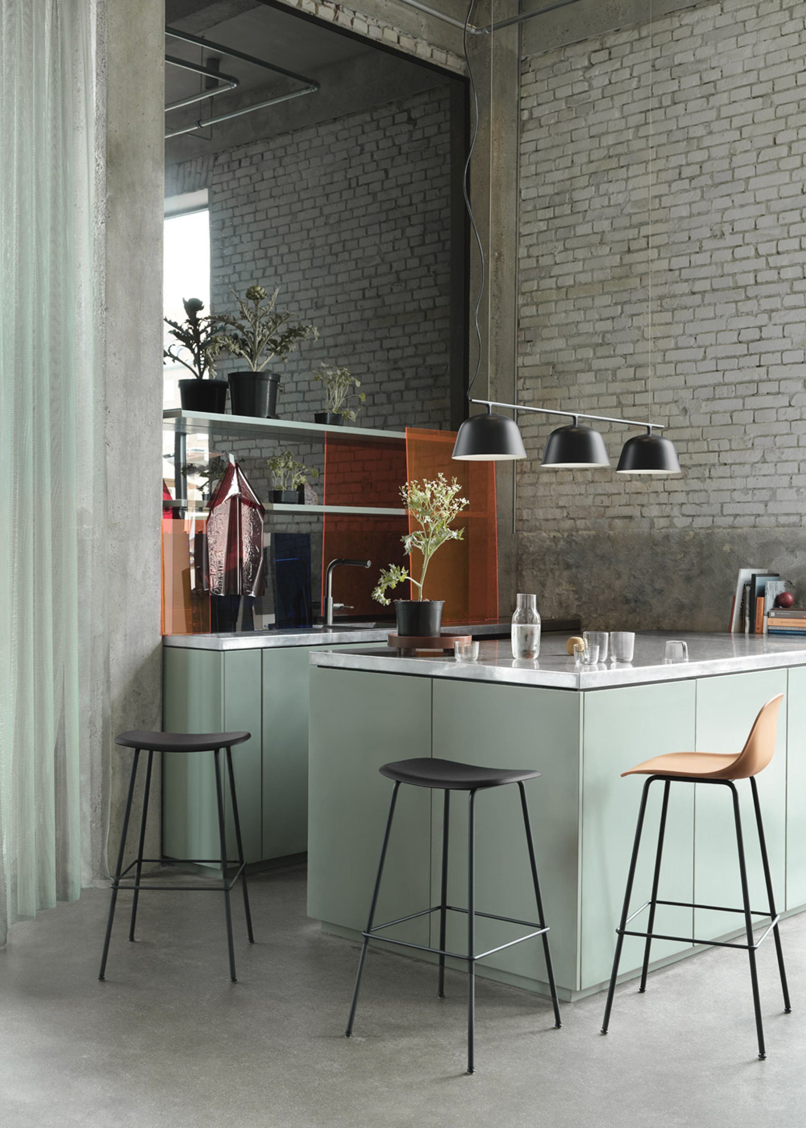 Muuto - Lampe - Ambit Rail Lamp - Grey