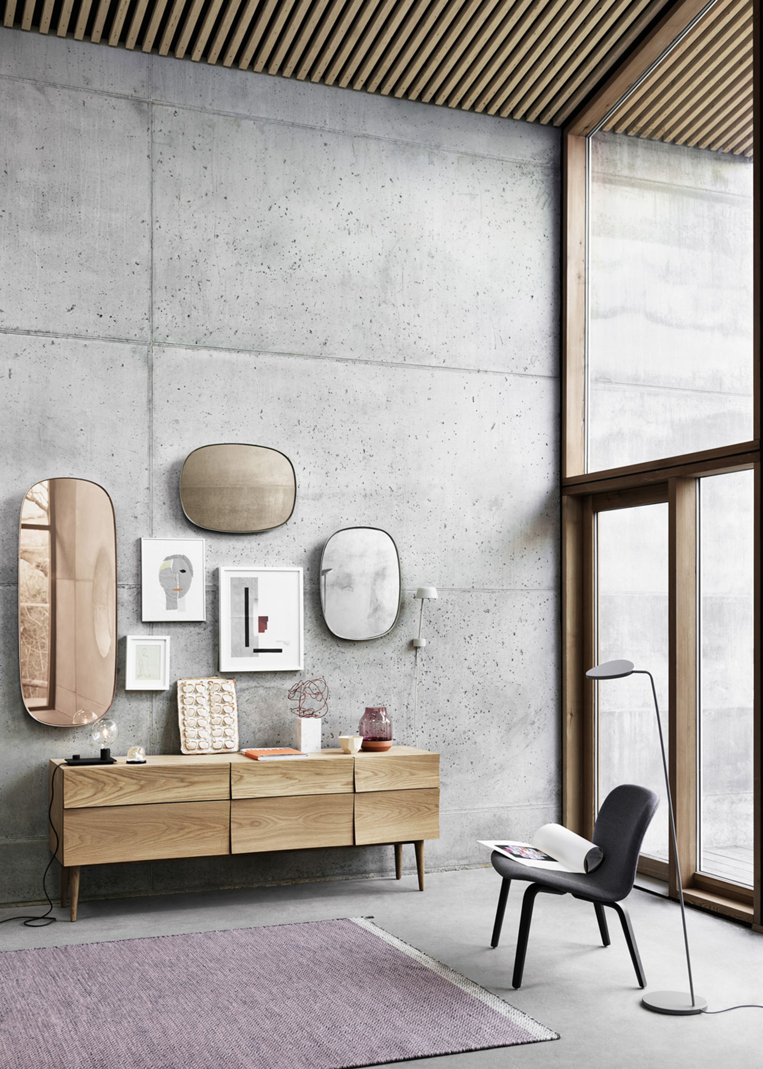 Muuto - Lamp - Lean Wall Lamp - Black