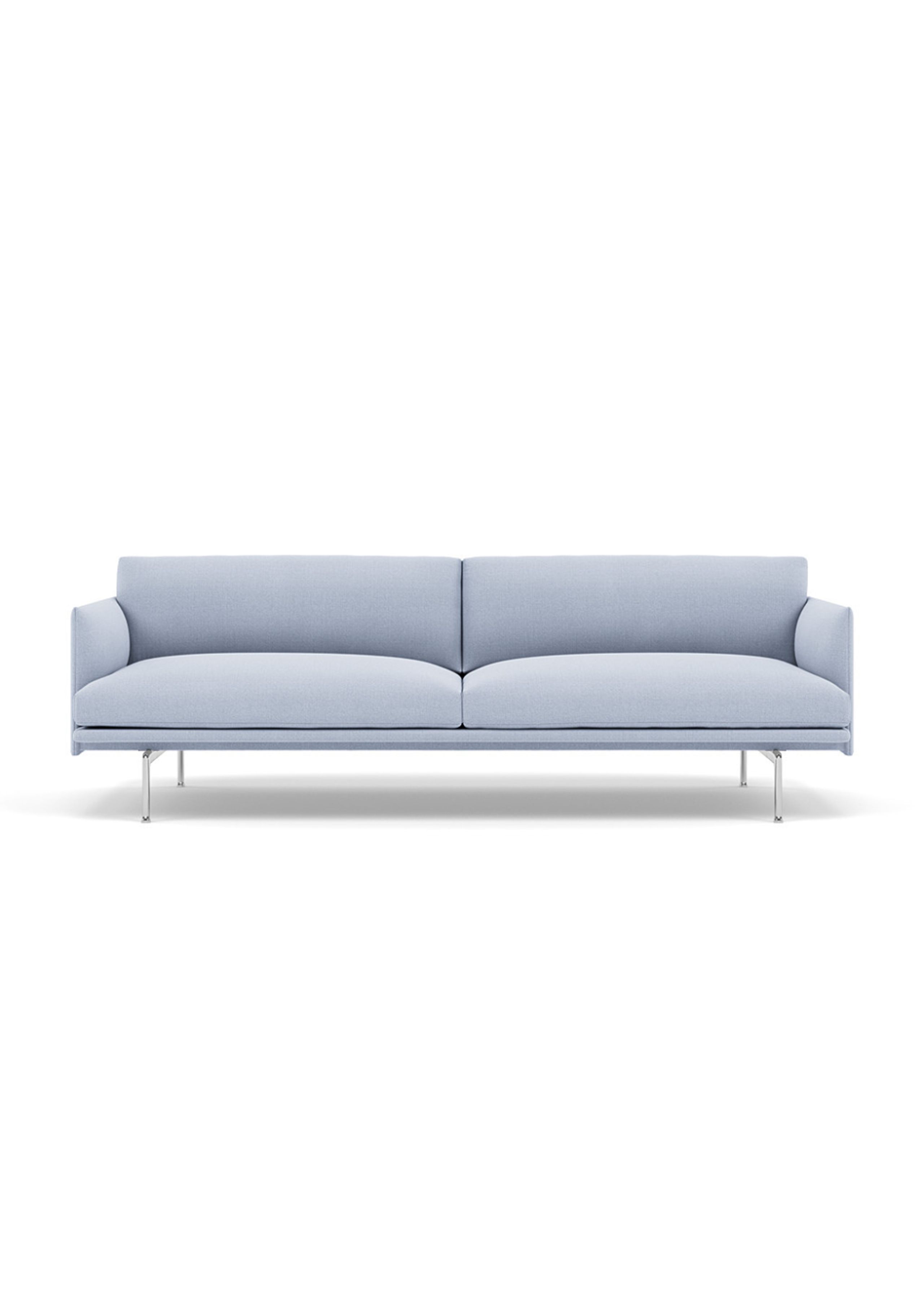 Muuto - 3 Person Sofa - Outline Sofa / 3-seater - Vidar 723