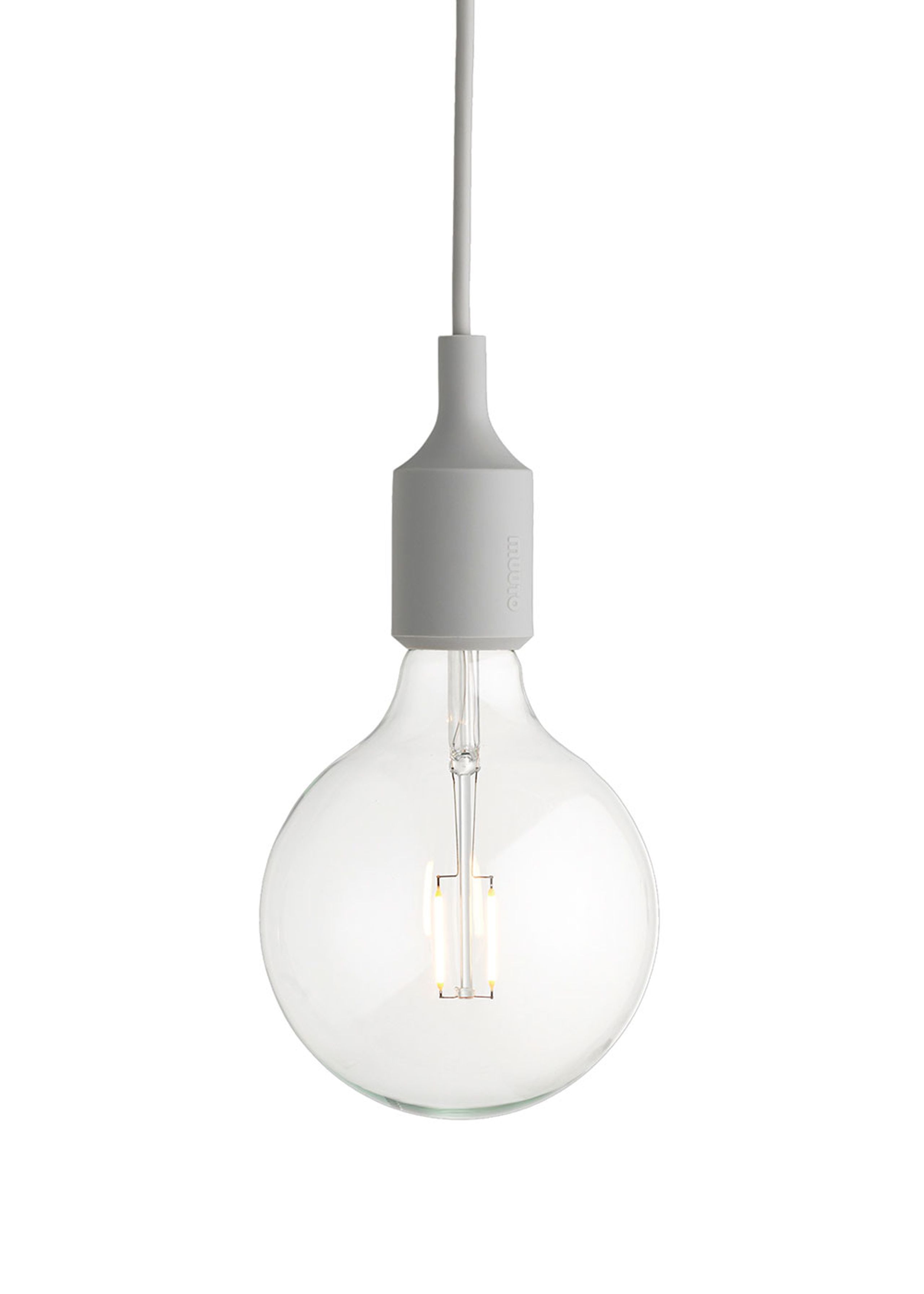 Muuto - Pendelleuchte - E27 - Light Grey