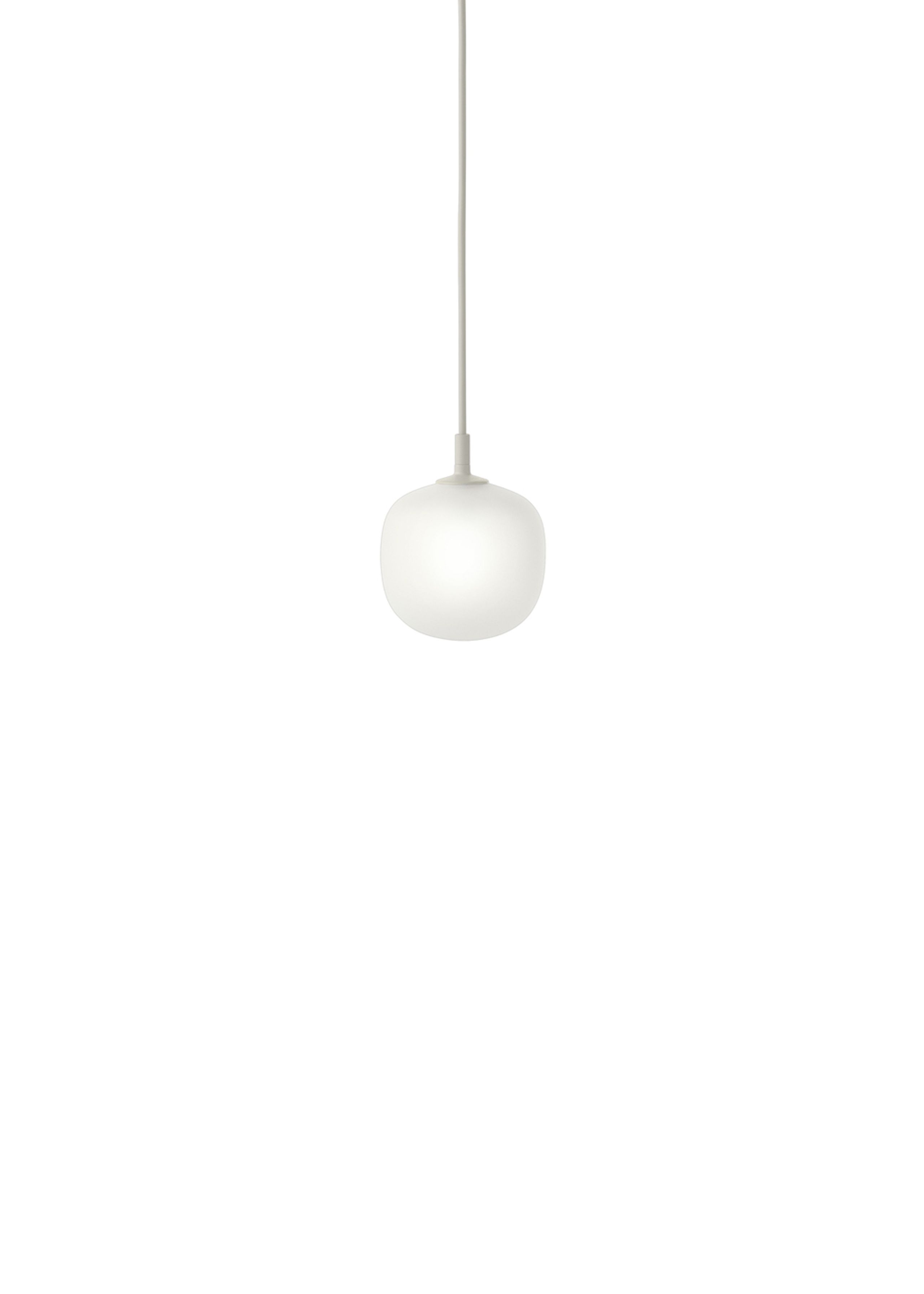 Muuto - Hängande lampa - Rime Pendant Lamp - Grey