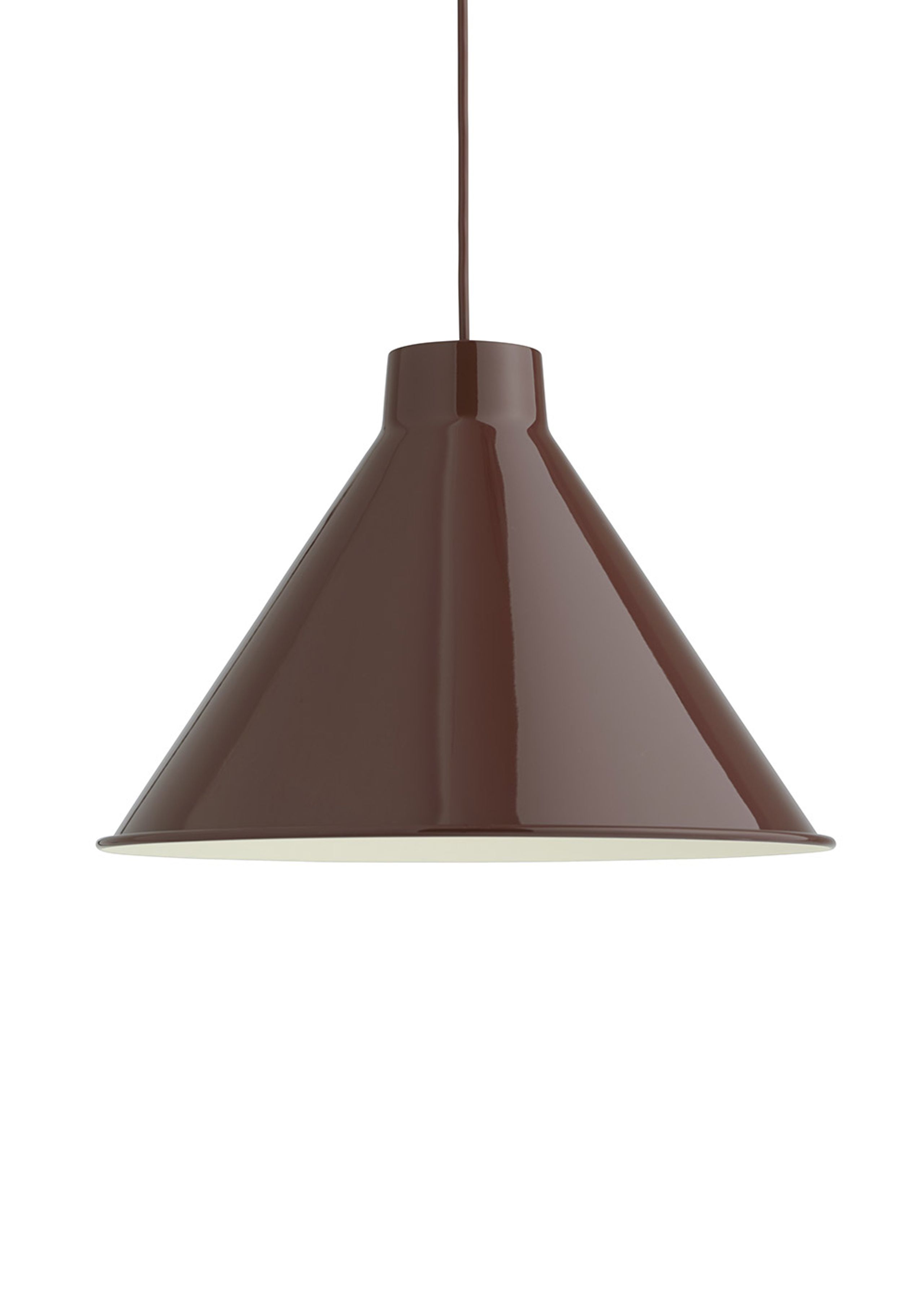 Muuto - Hängande lampa - Top Pendant - Extra Large - Deep Red