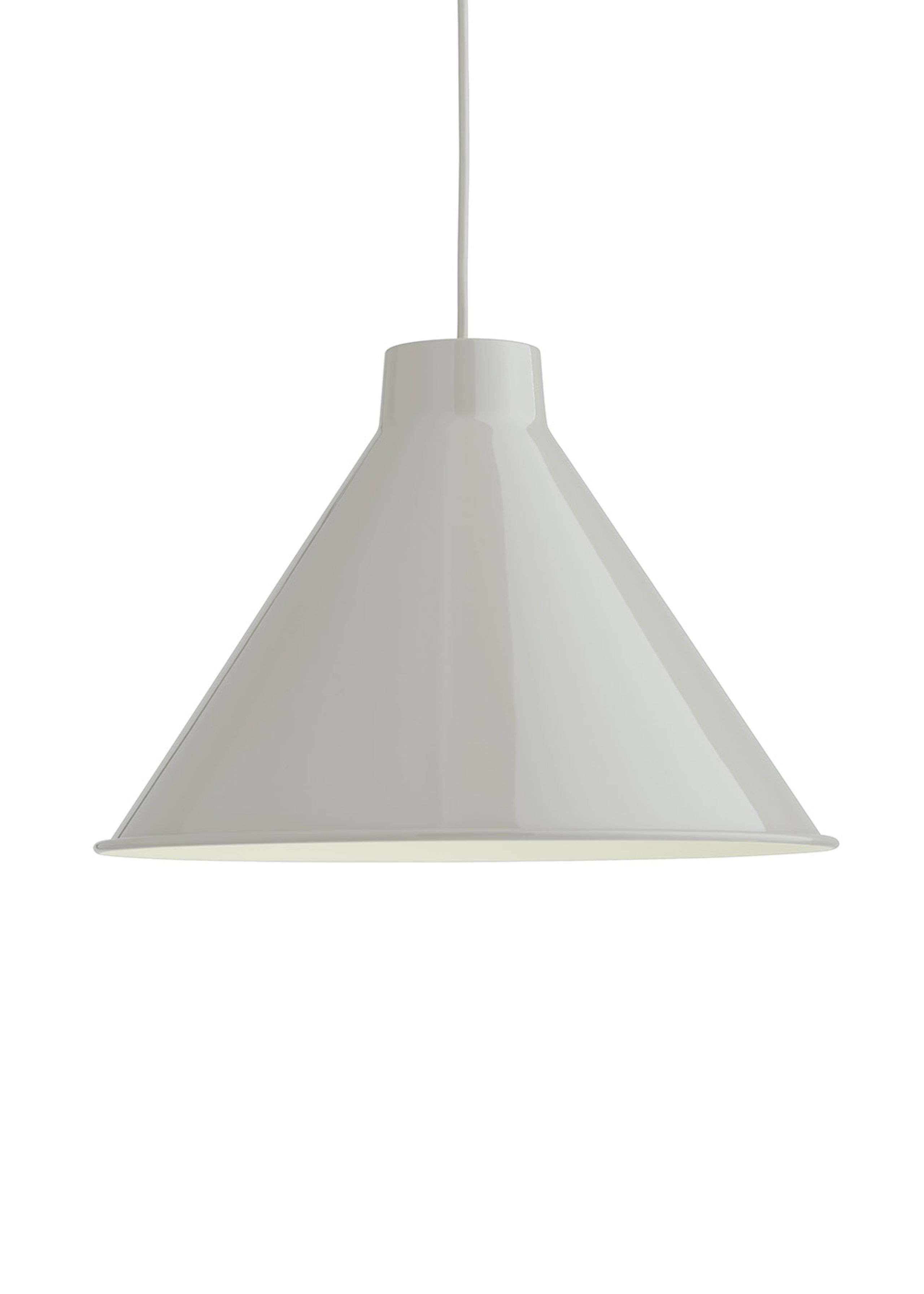 Muuto - Hängande lampa - Top Pendant - Extra Large - Grey