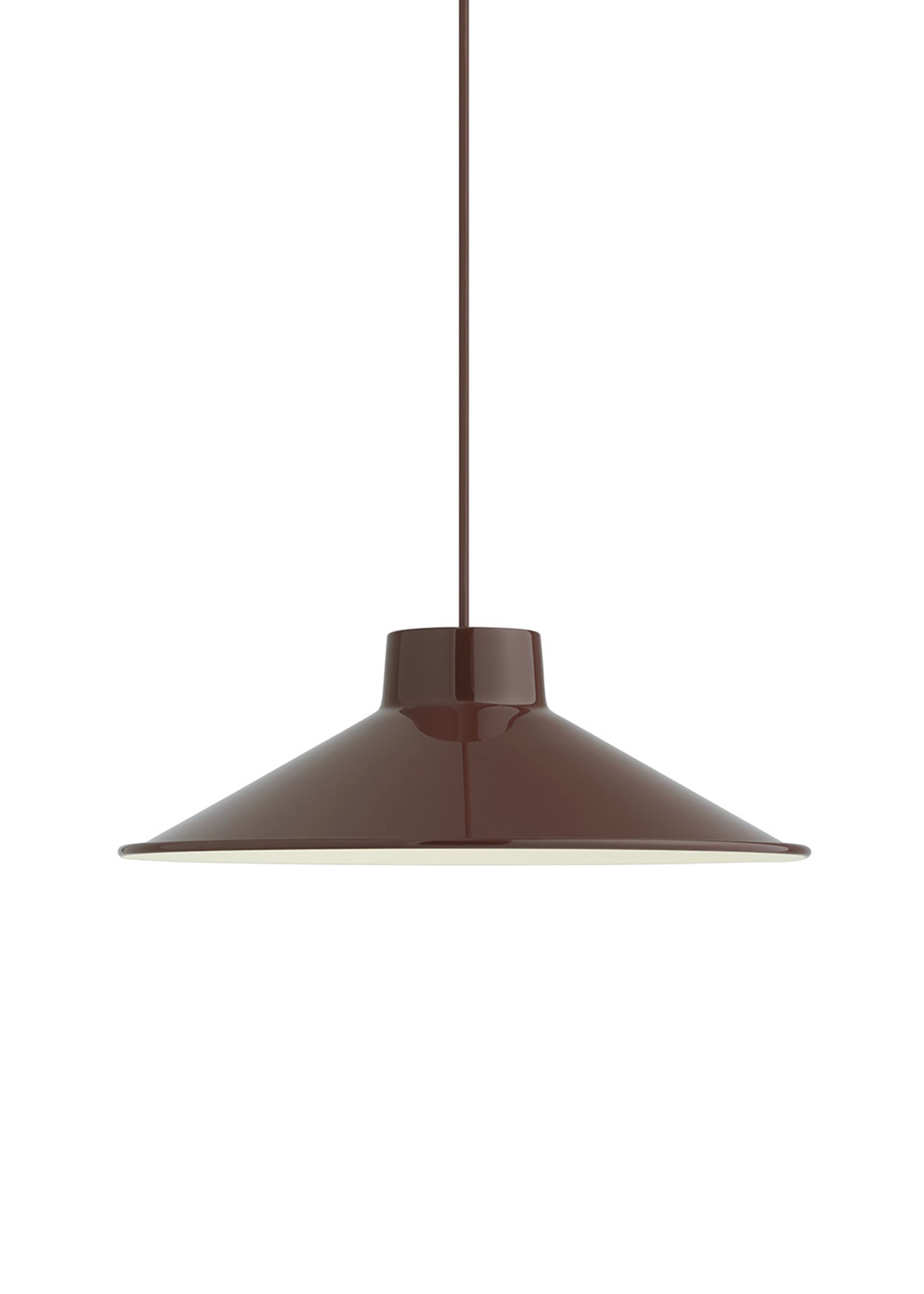 Muuto - Pendelleuchte - Top Pendant - Large - Deep Red