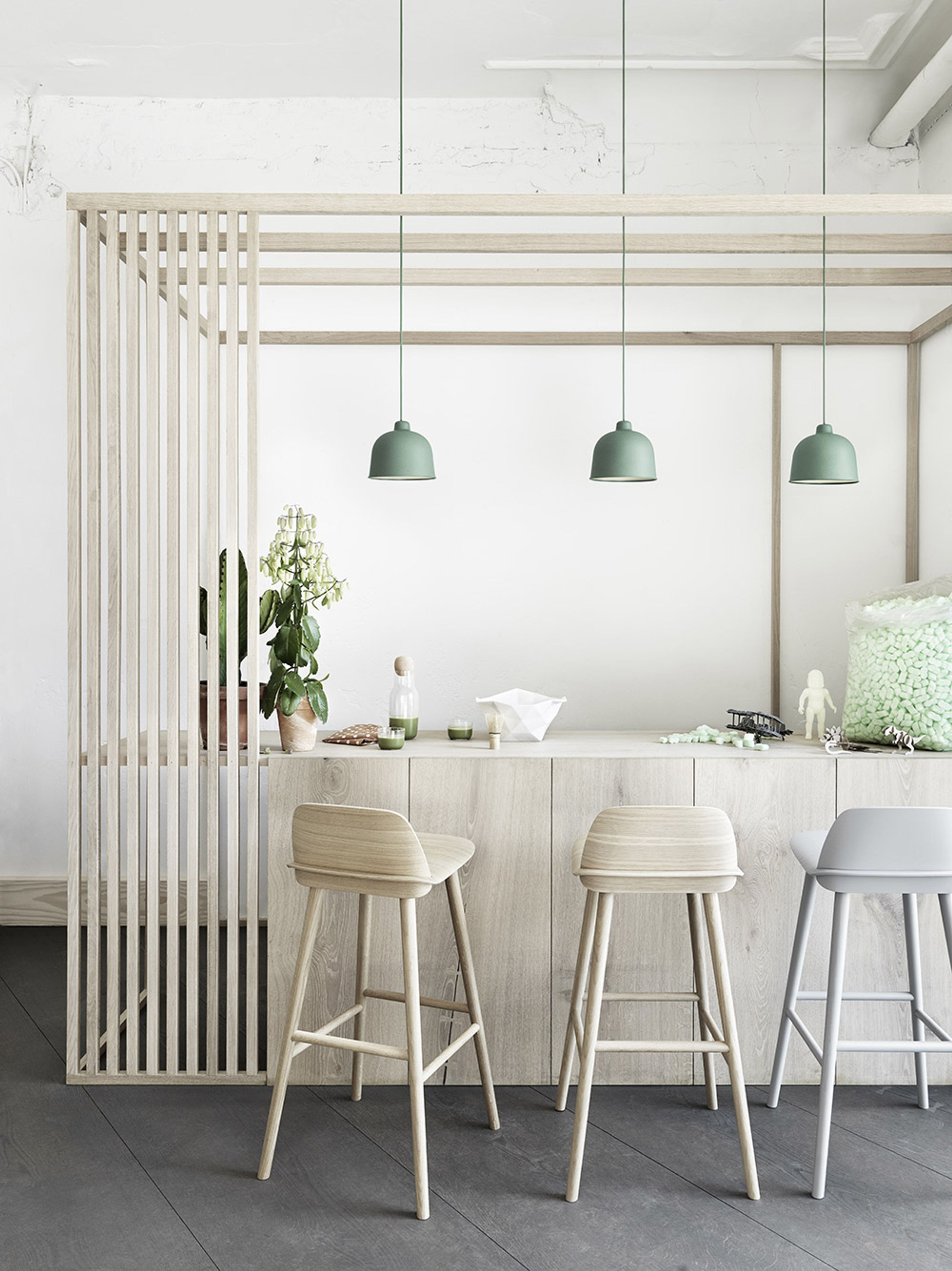 Muuto - Pendants - GRAIN - Grey