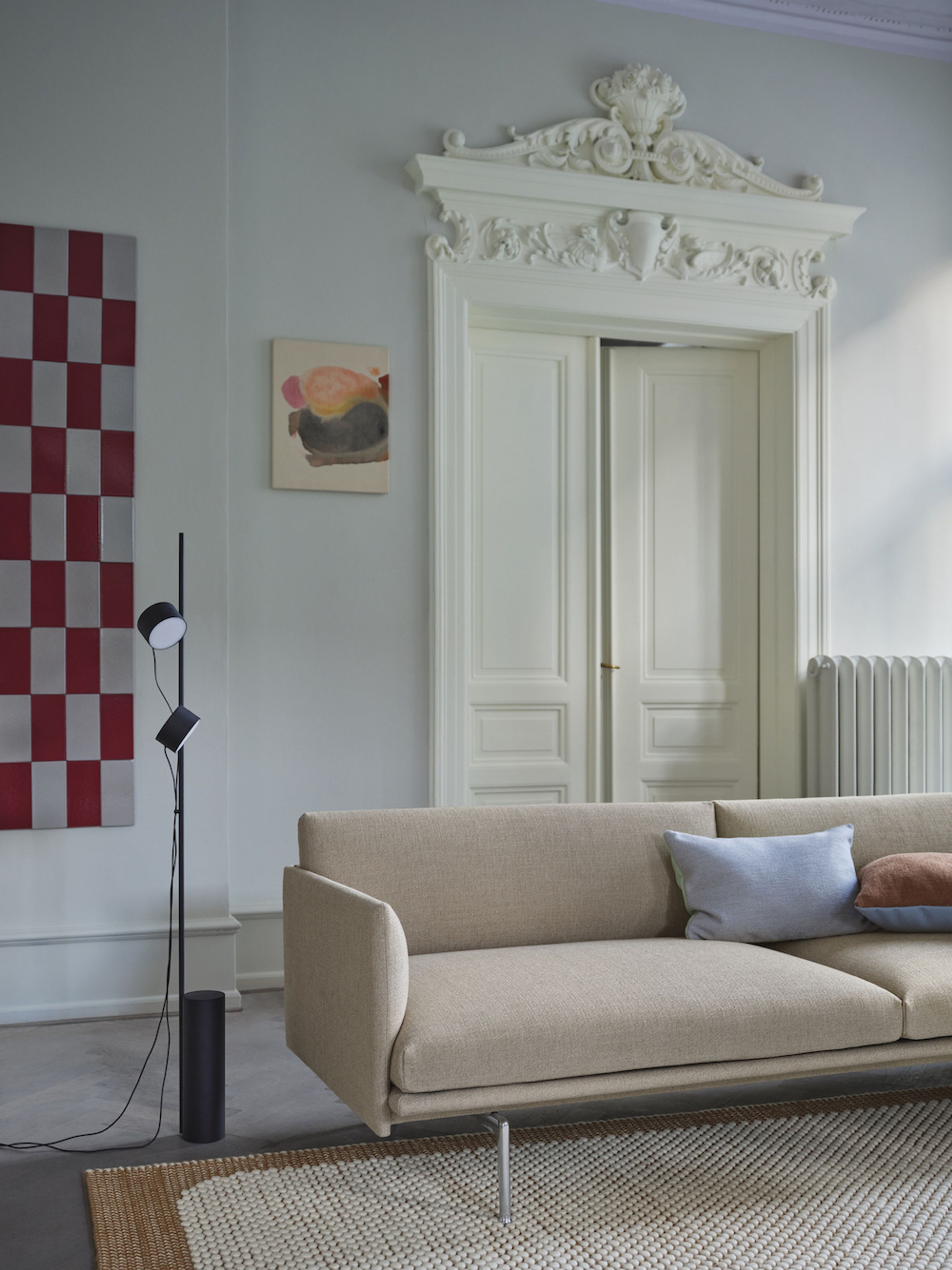 Muuto - Kudde - Mingle Cushion - Light Blue / Mint