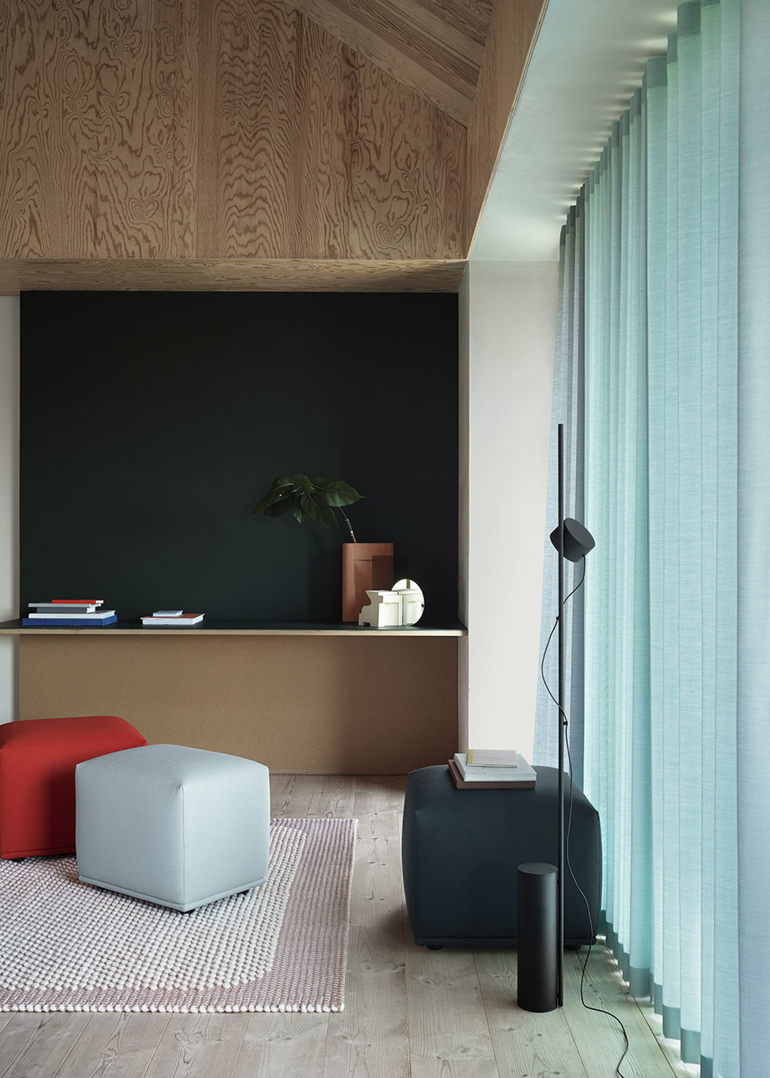 Muuto - Pouf - Echo Pouf - Vidar 542