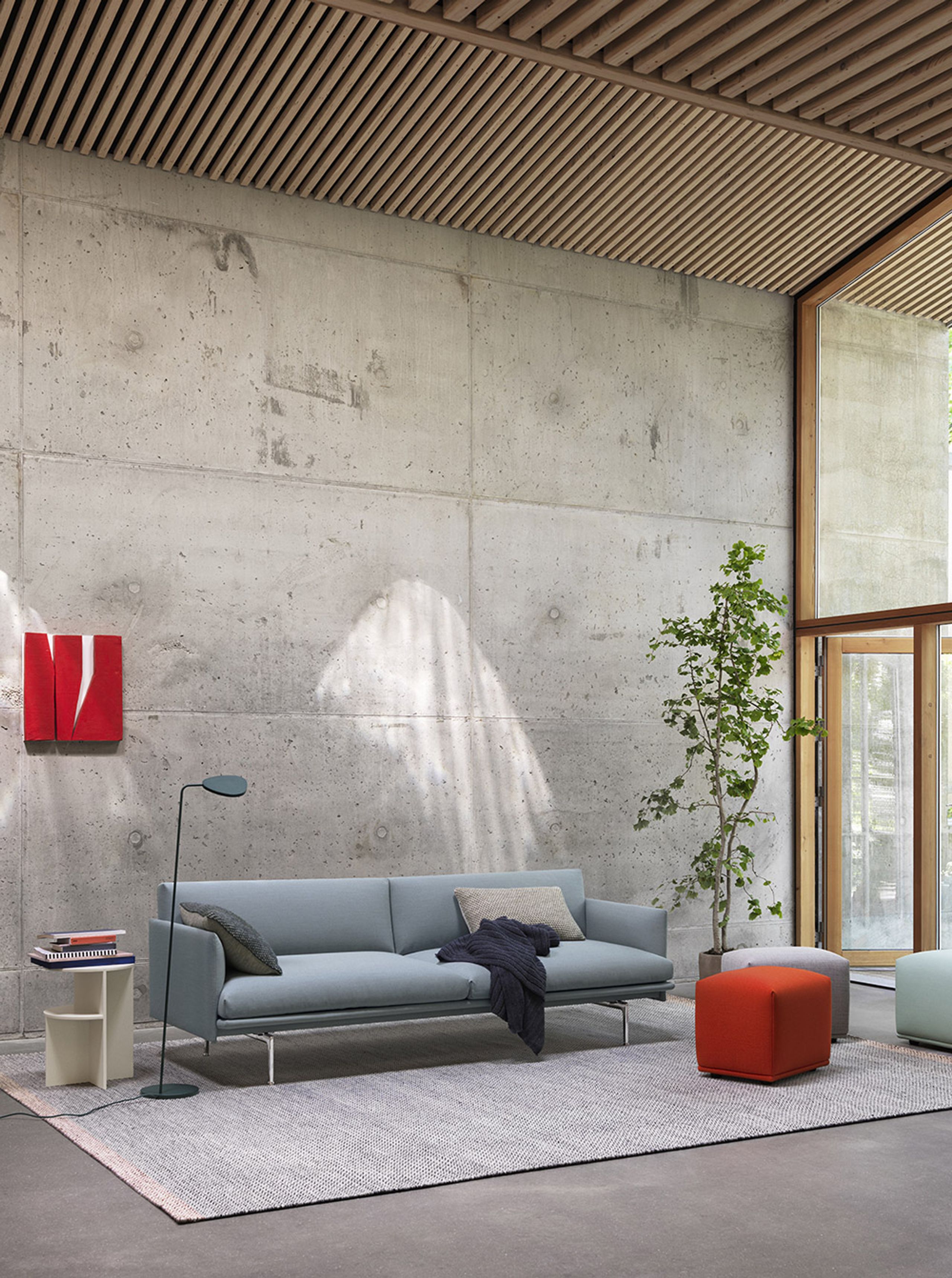 Muuto - Pouf - Echo Pouf - Vidar 554