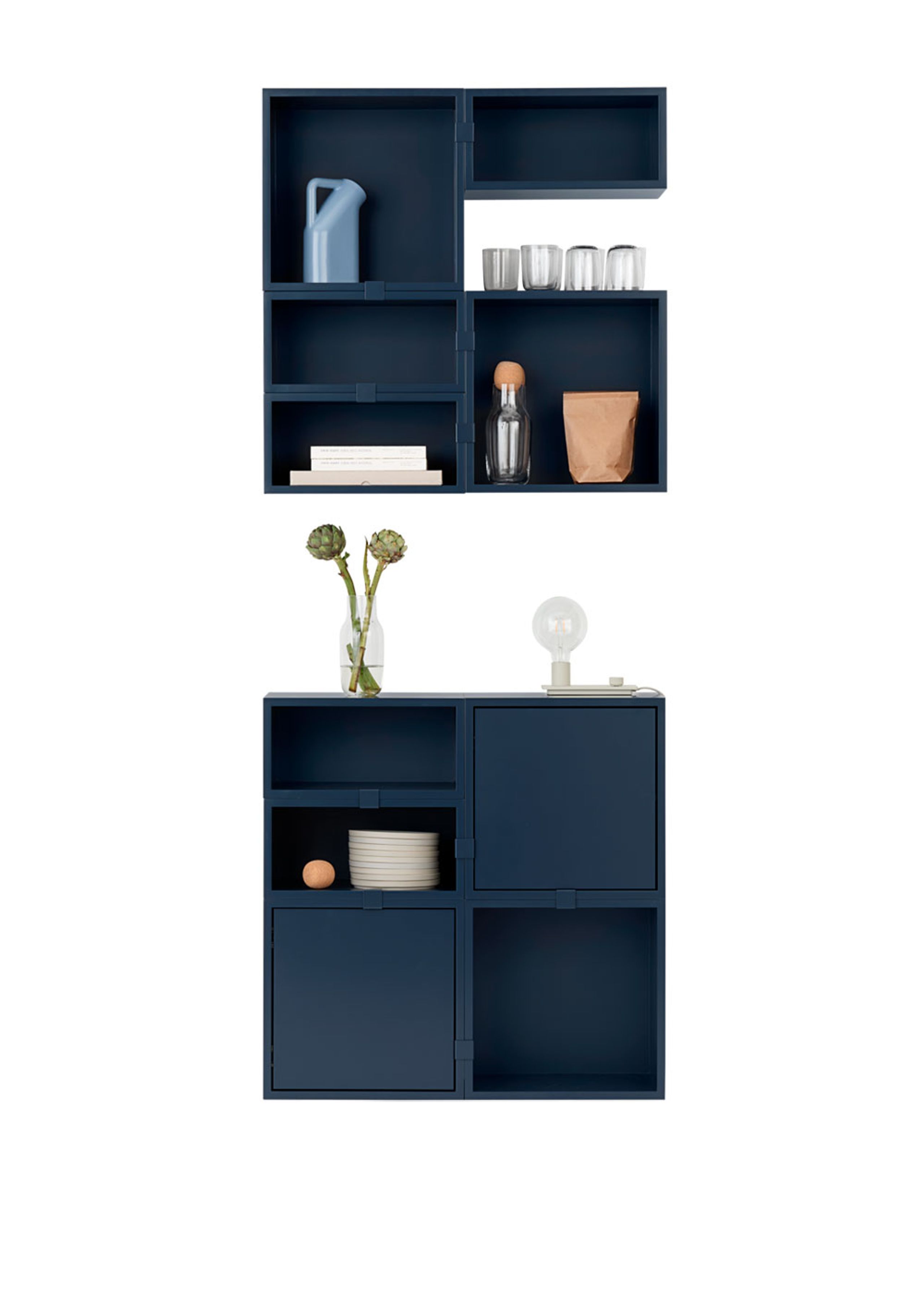 Muuto - Hyllor - Stacked Storage System - Configuration 8 Version 2
