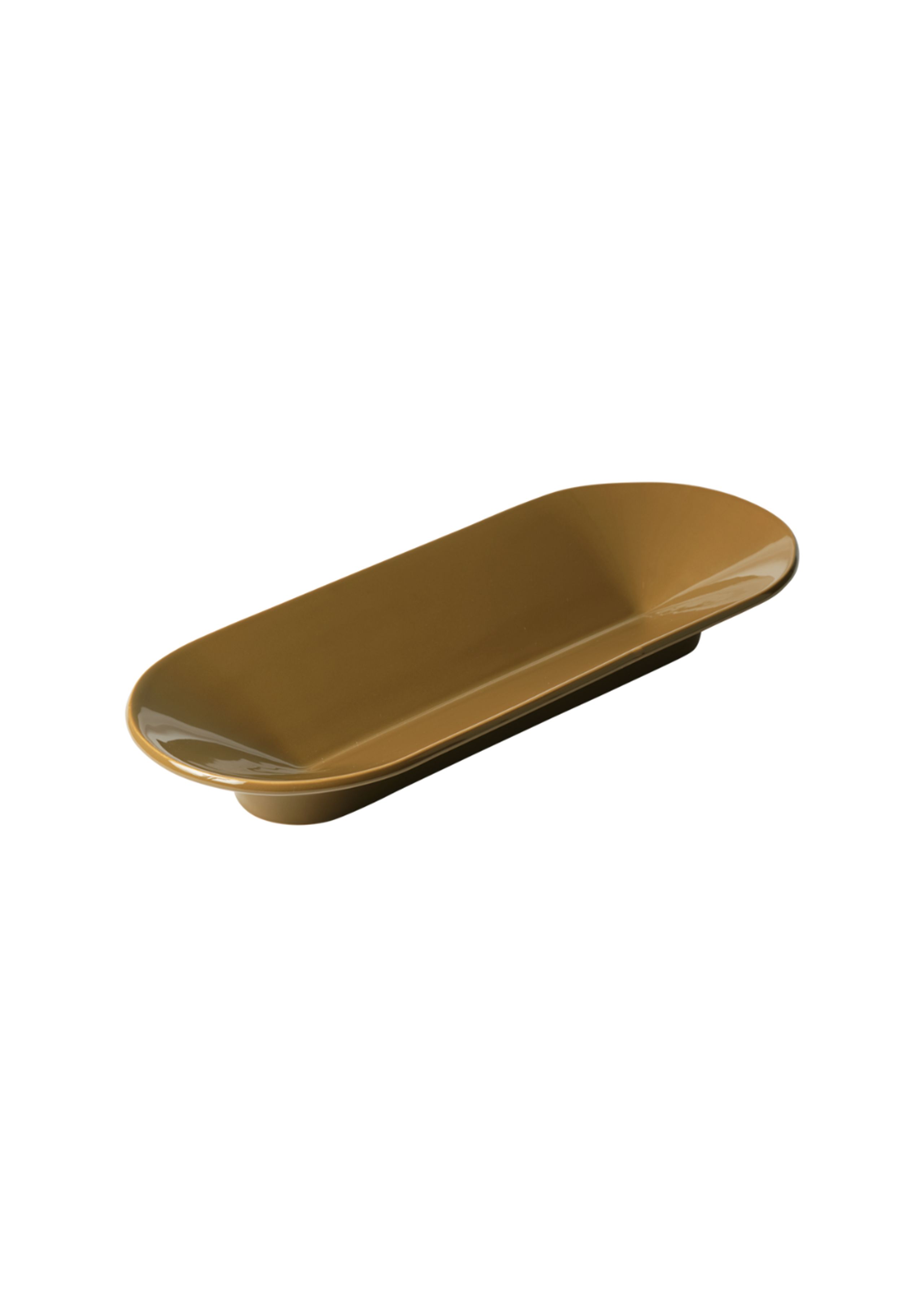 Muuto - Serving platter - Mere Bowl - Brown Green