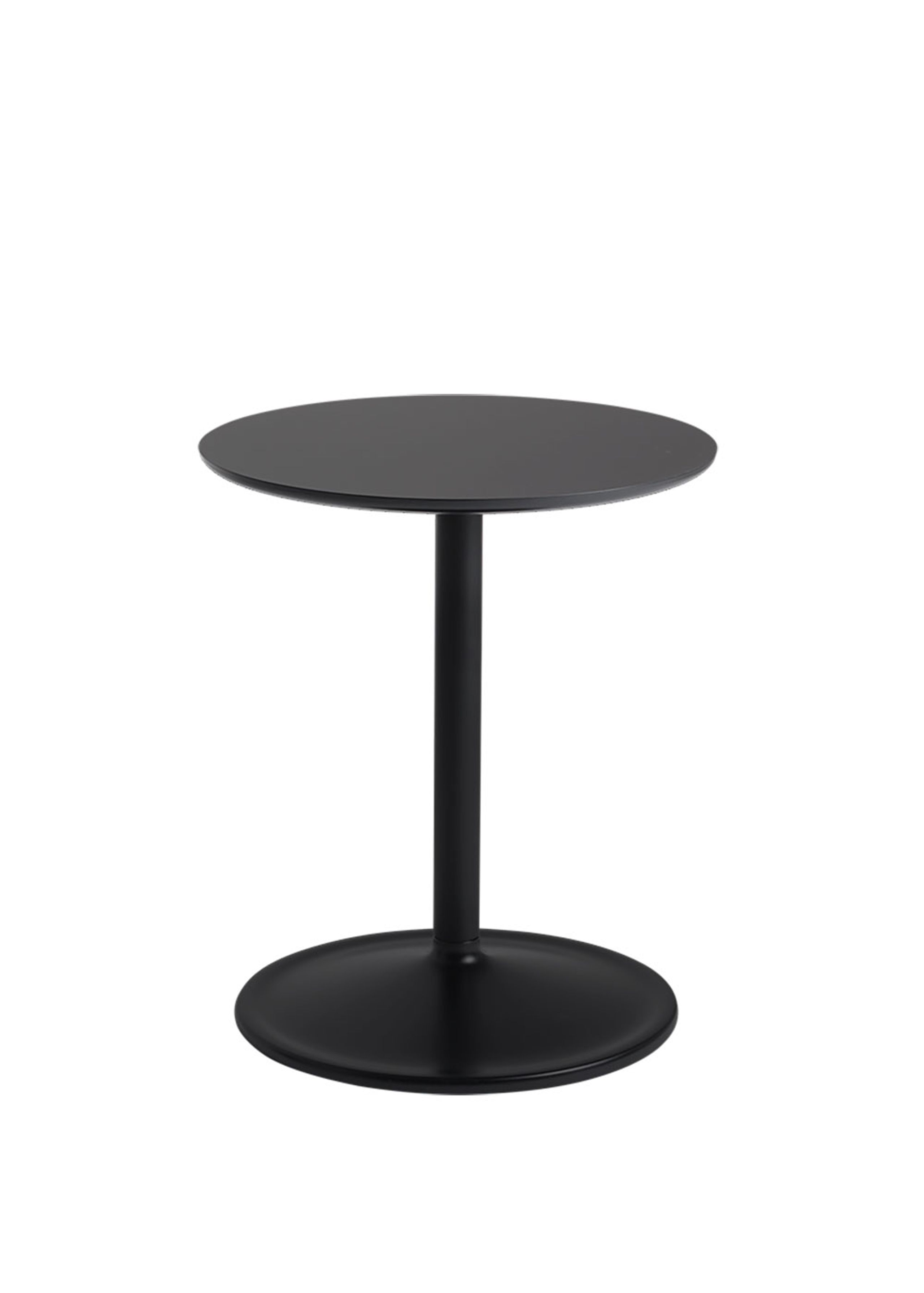 Muuto - Sidebord - Soft Side Table - Black Nanolaminate / Black