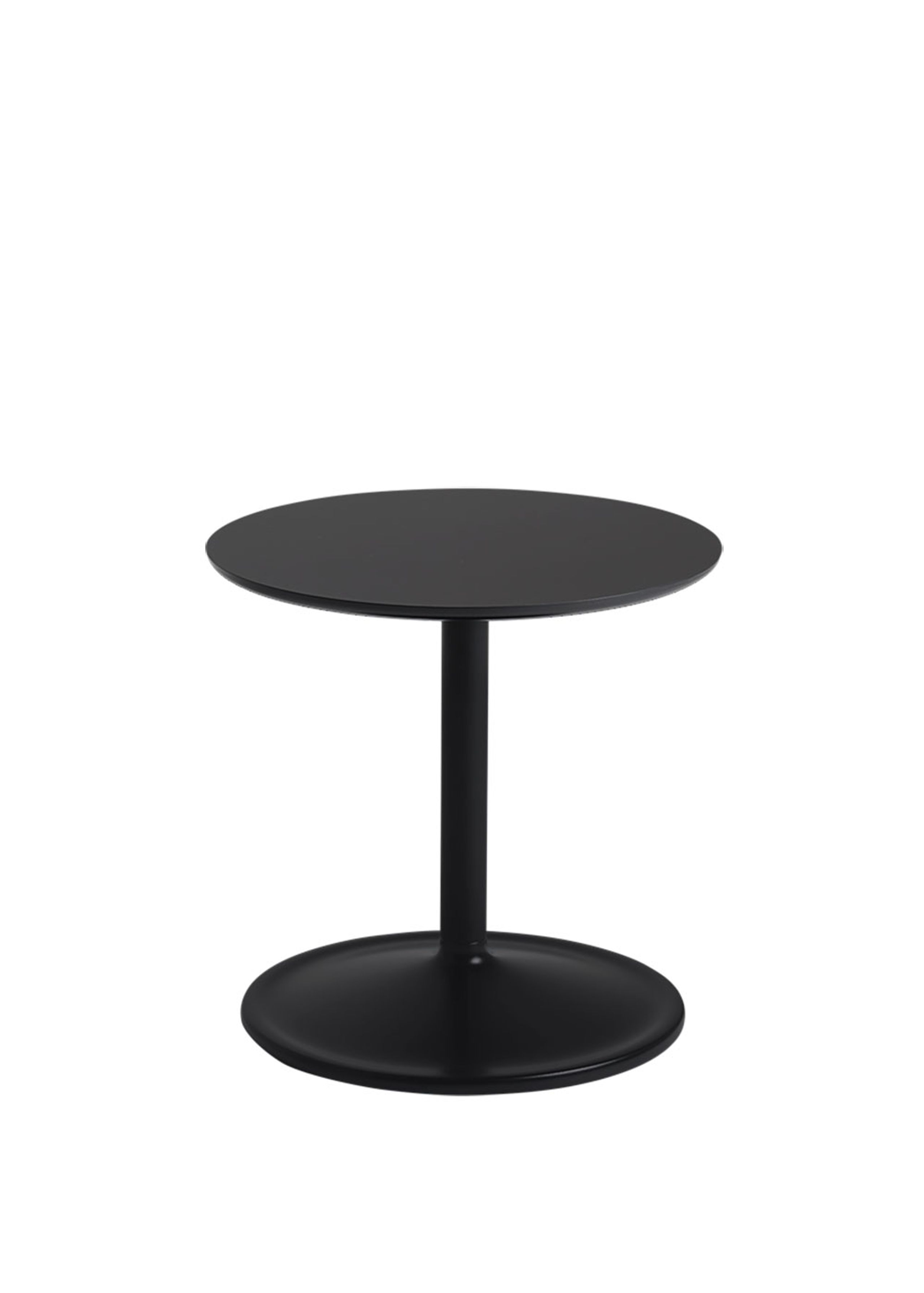 Muuto - Sidebord - Soft Side Table - Black Nanolaminate / Black