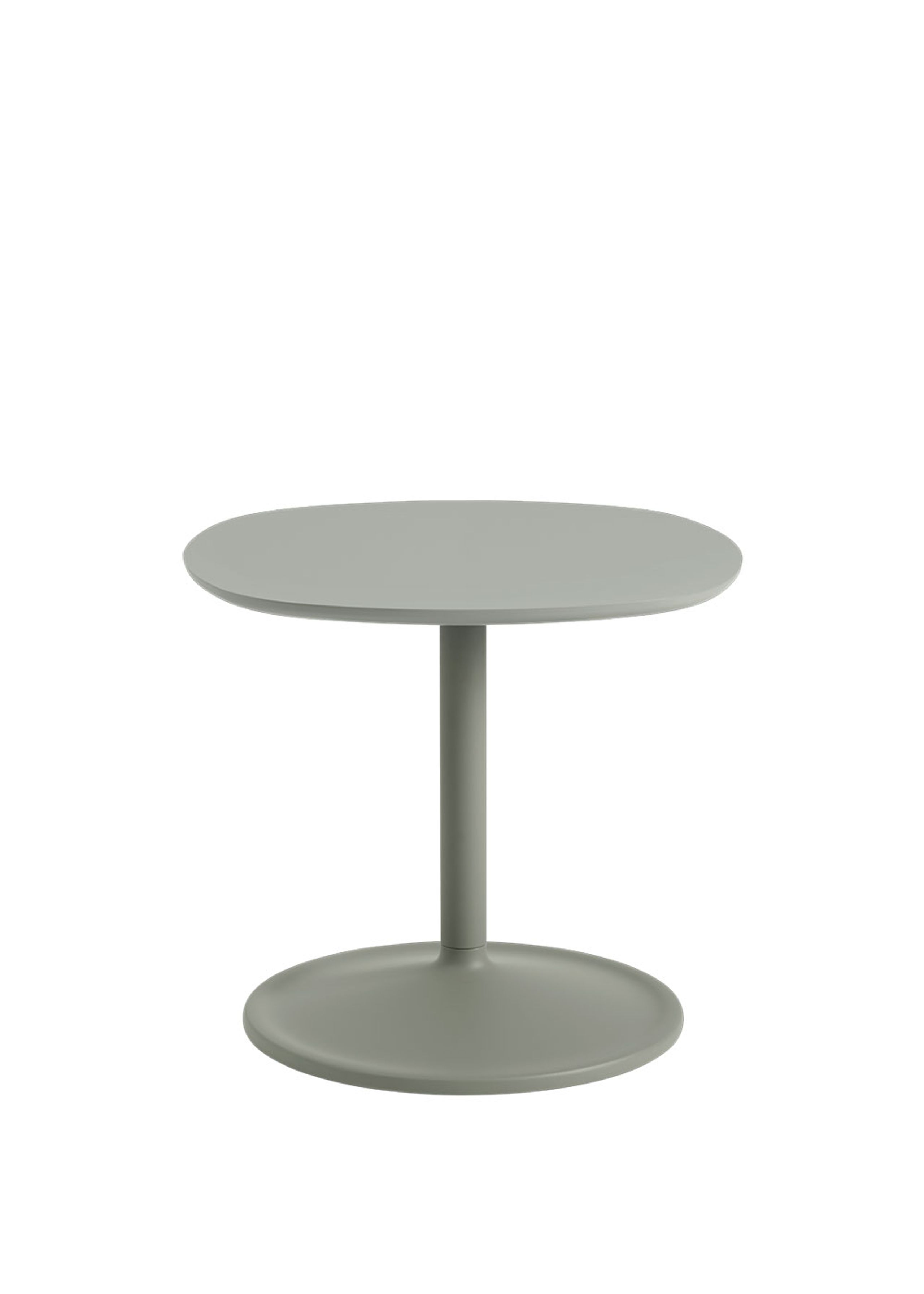 Muuto - Sidobord - Soft Side Table - Dusty Green Laminate / Dusty Green