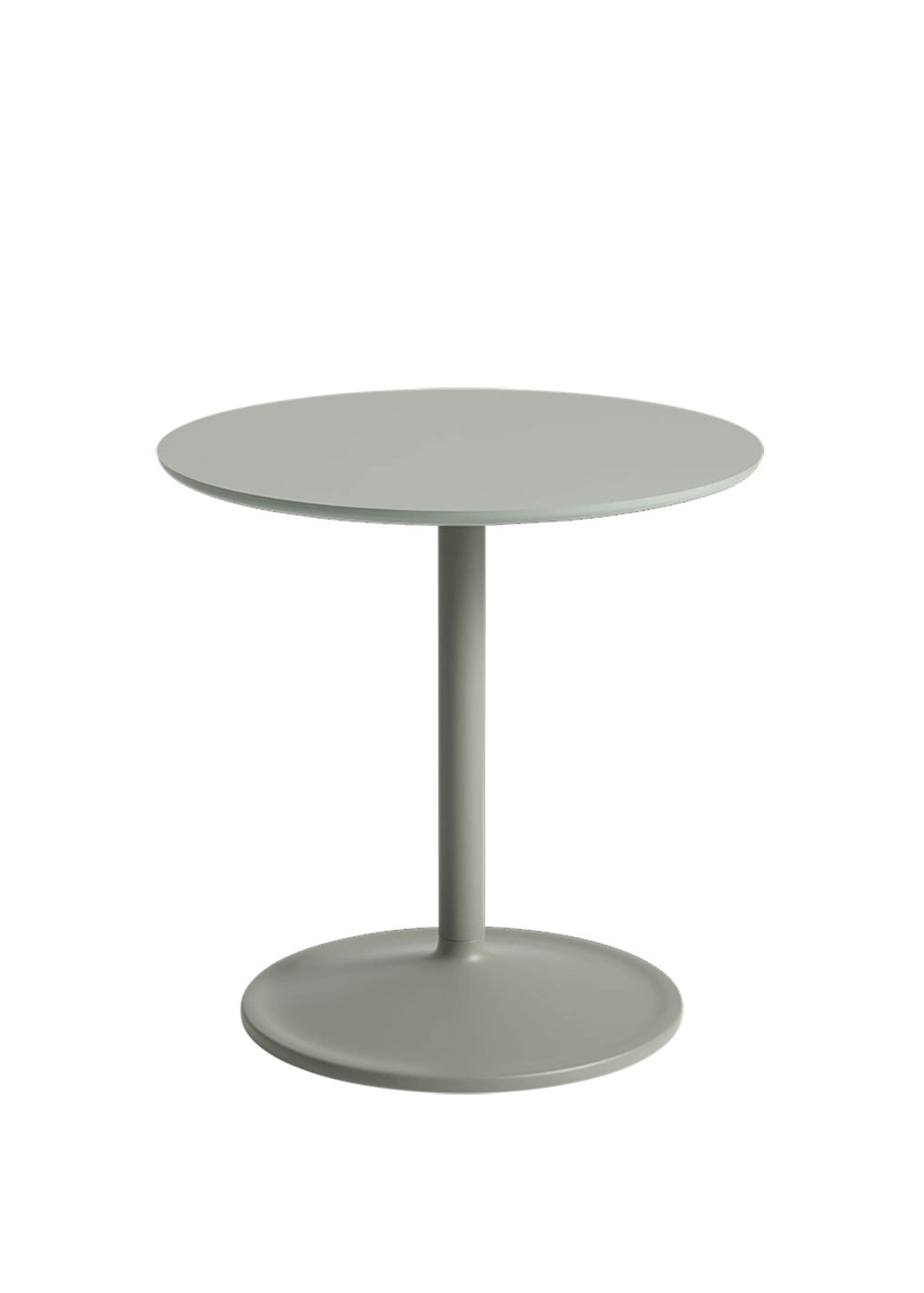 Muuto - Sidobord - Soft Side Table - Dusty Green Laminate / Dusty Green