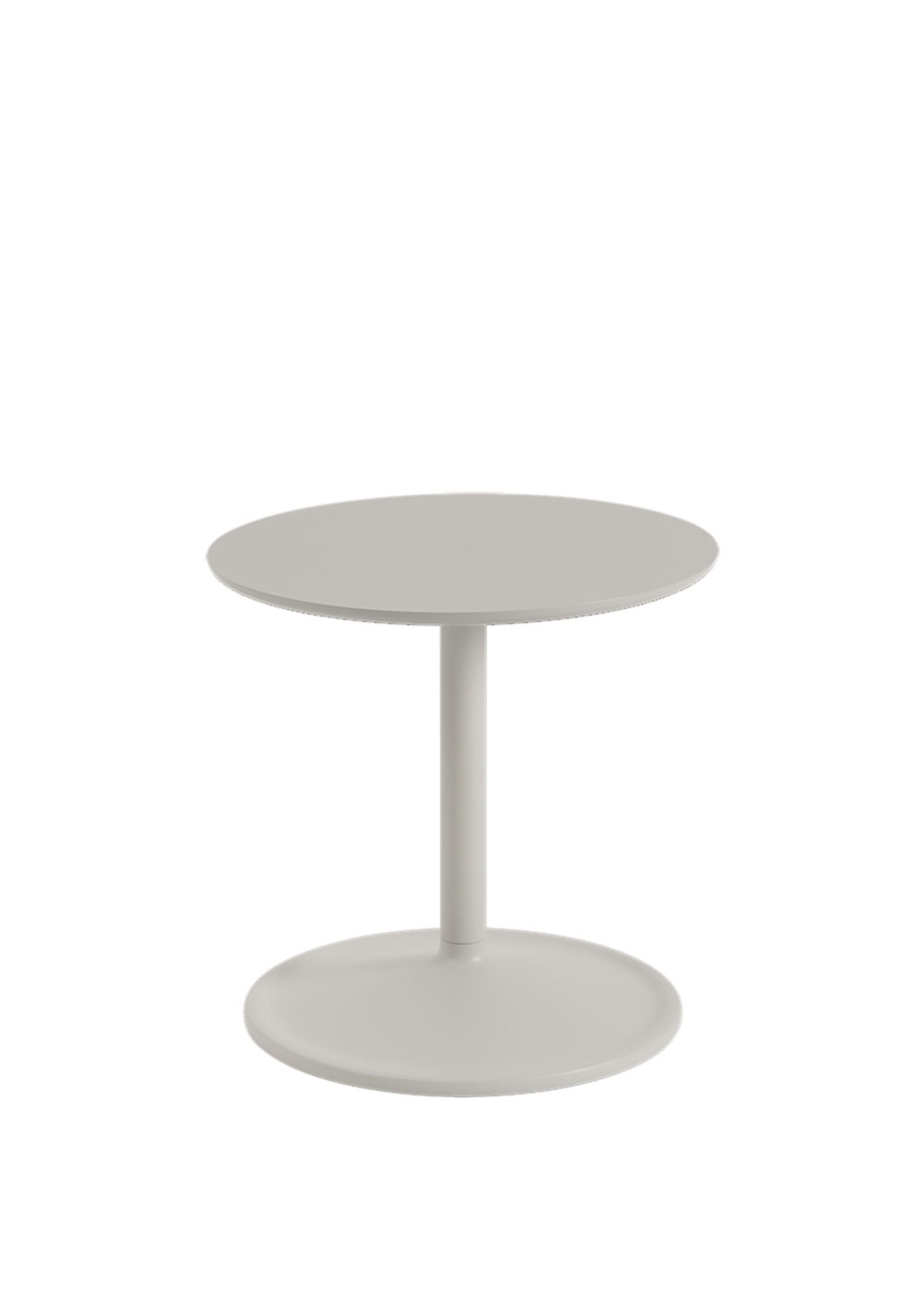 Muuto - Sidebord - Soft Side Table - Grey Linoleum / Grey