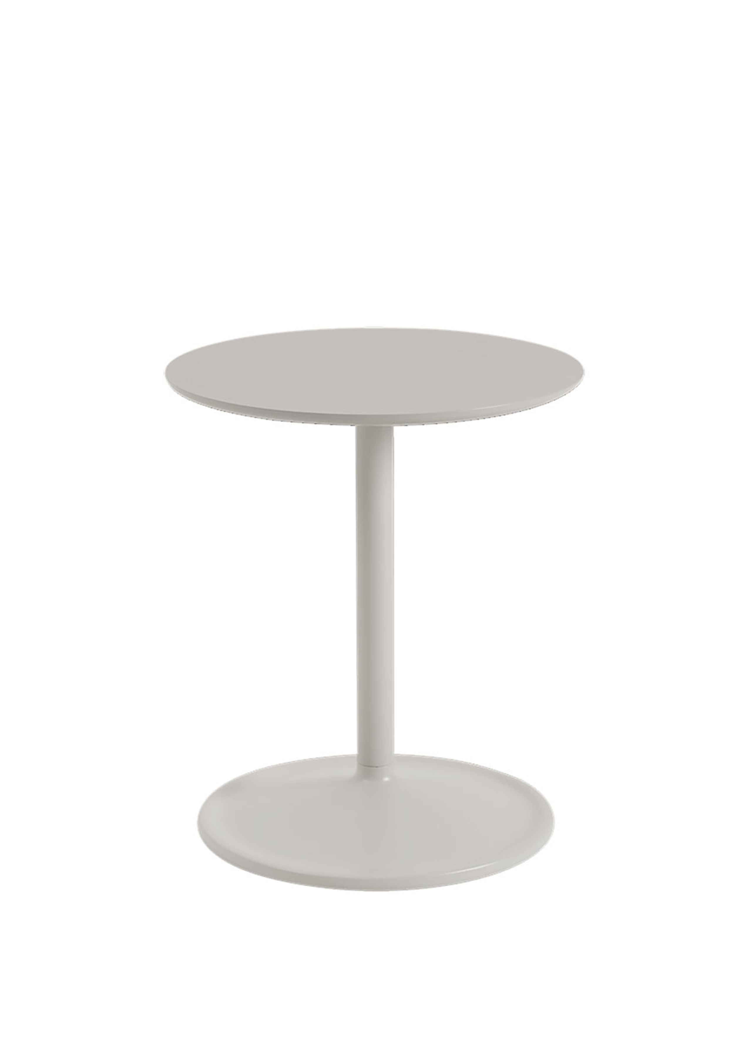Muuto - Sidebord - Soft Side Table - Grey Linoleum / Grey