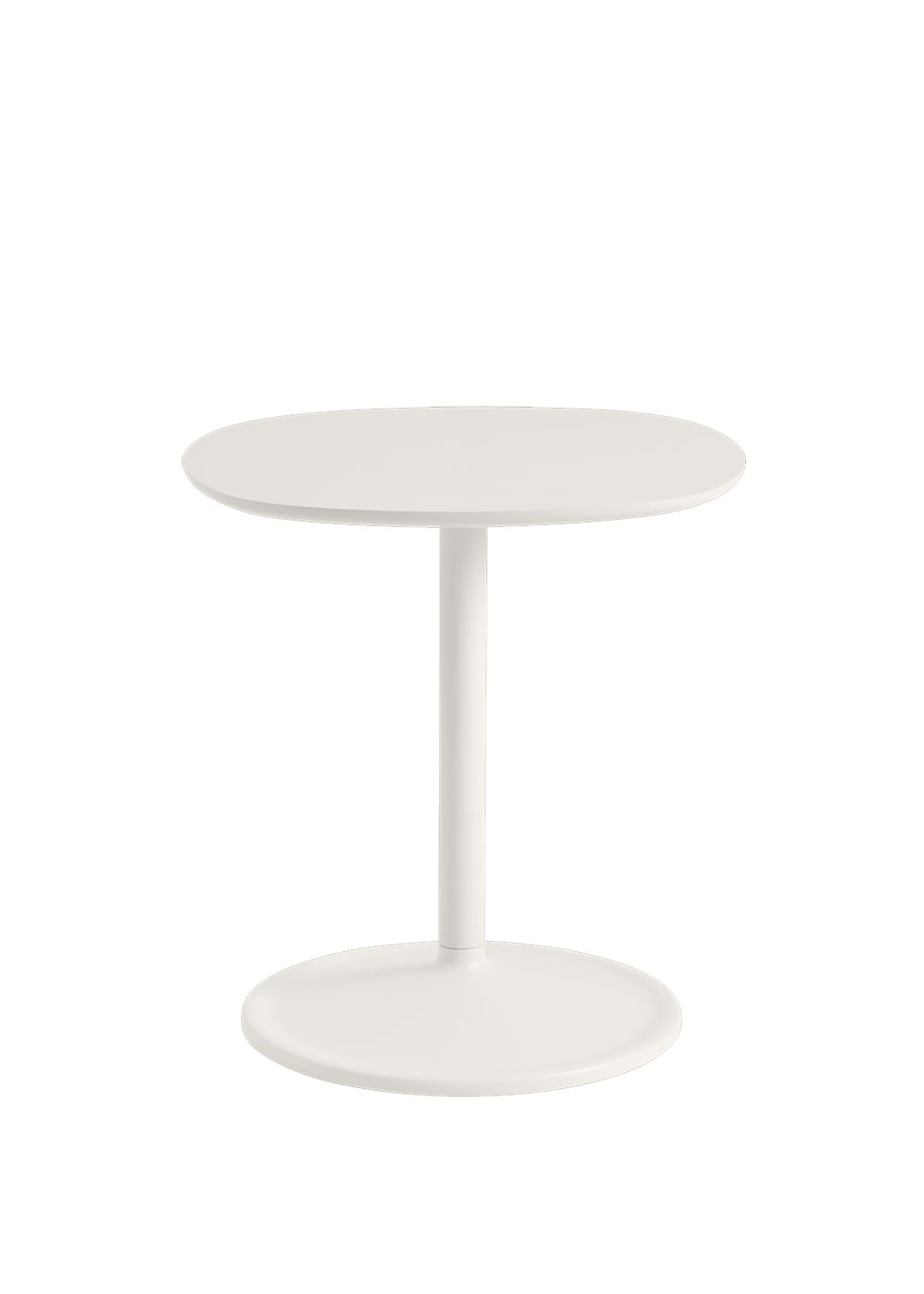 Muuto - Beistelltisch - Soft Side Table - Off-White Linoleum / Off-White