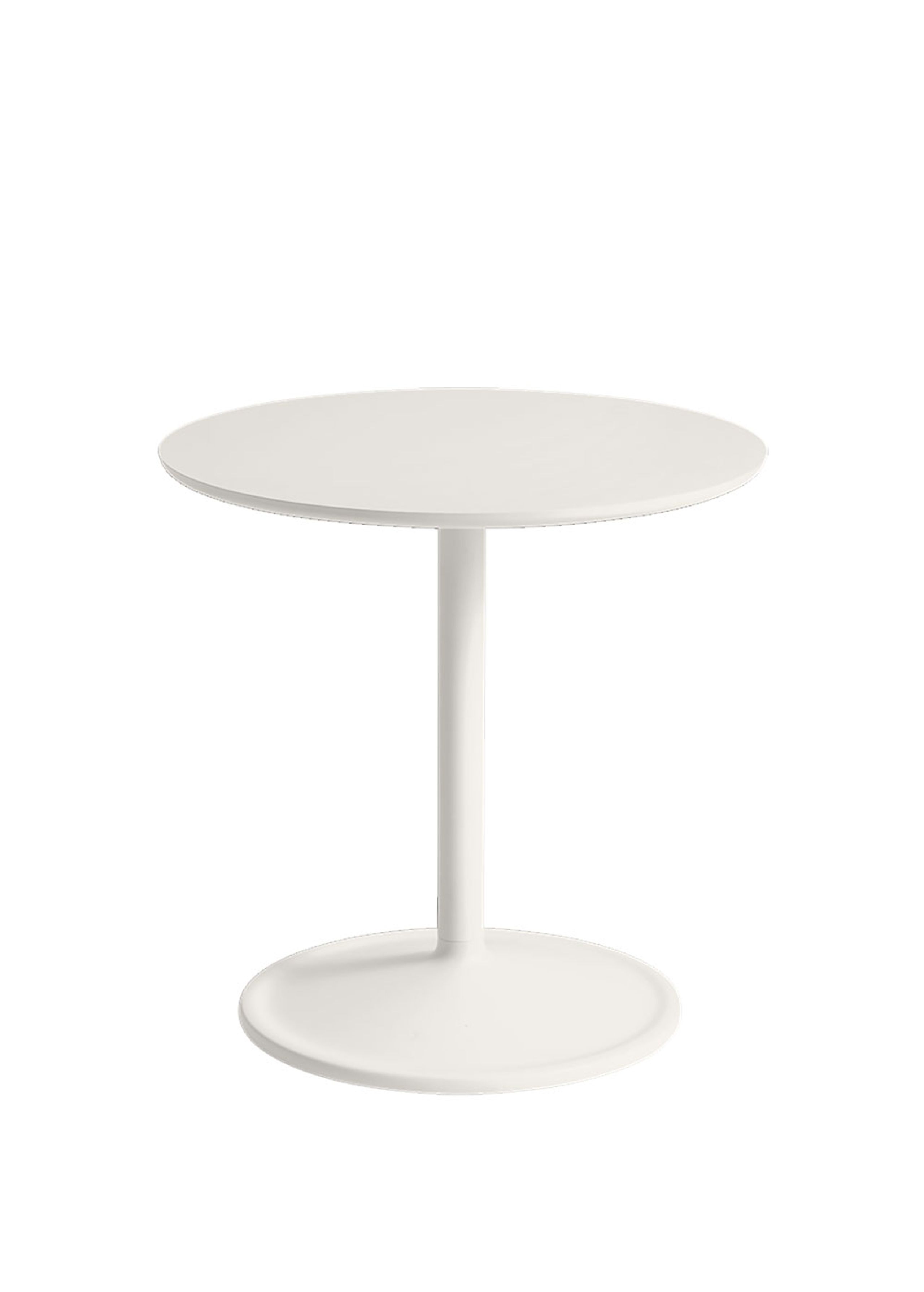 Muuto - Beistelltisch - Soft Side Table - Off-White Linoleum / Off-White