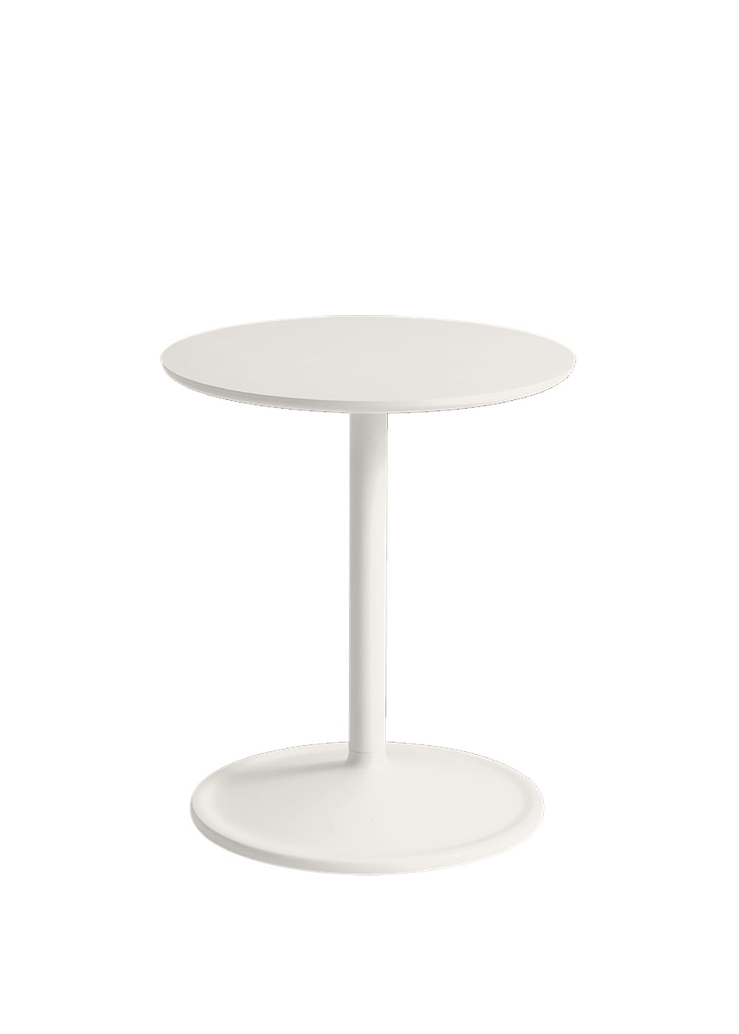 Muuto - Beistelltisch - Soft Side Table - Off-White Linoleum / Off-White