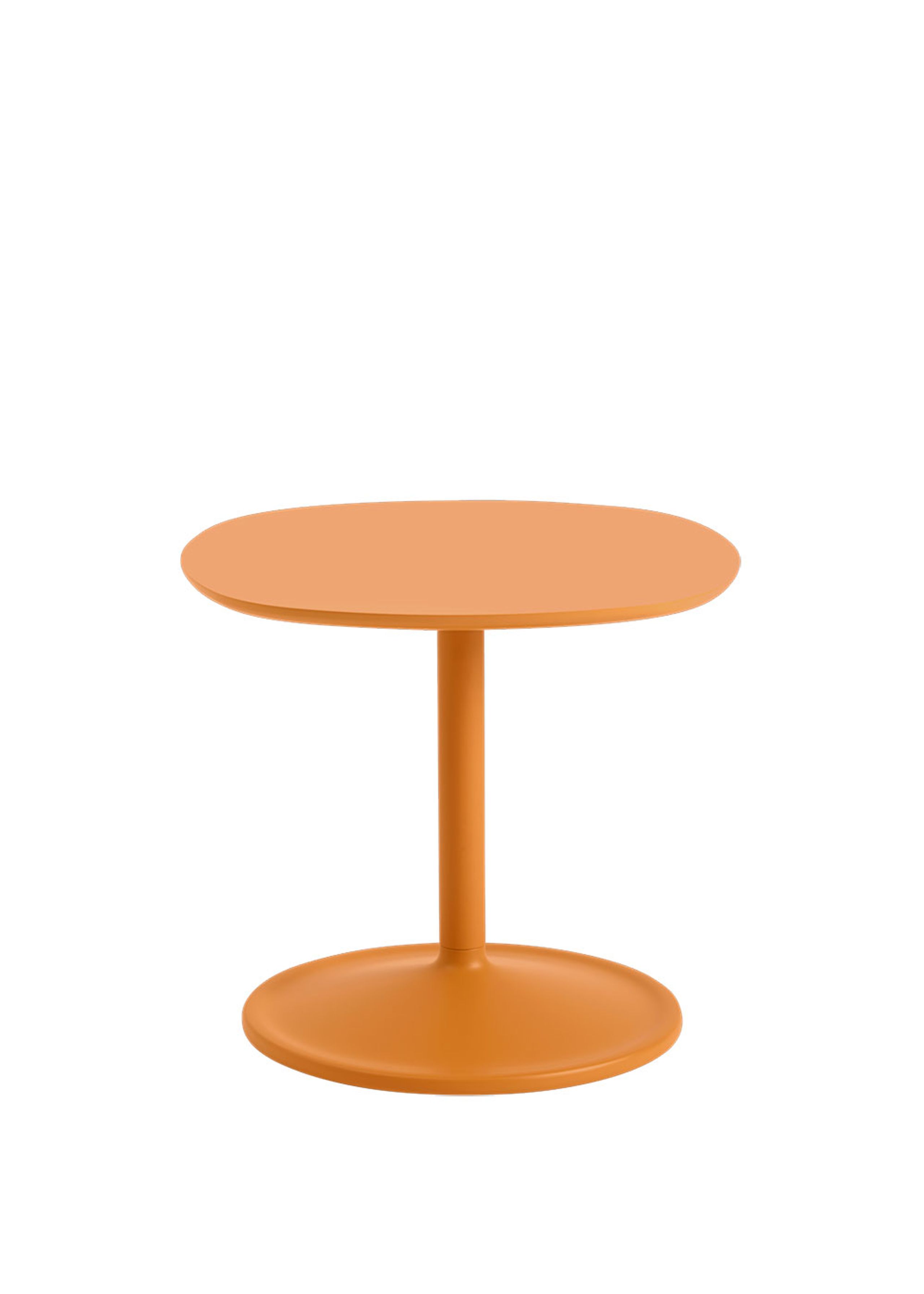 Muuto - Sidobord - Soft Side Table - Orange Laminate / Orange