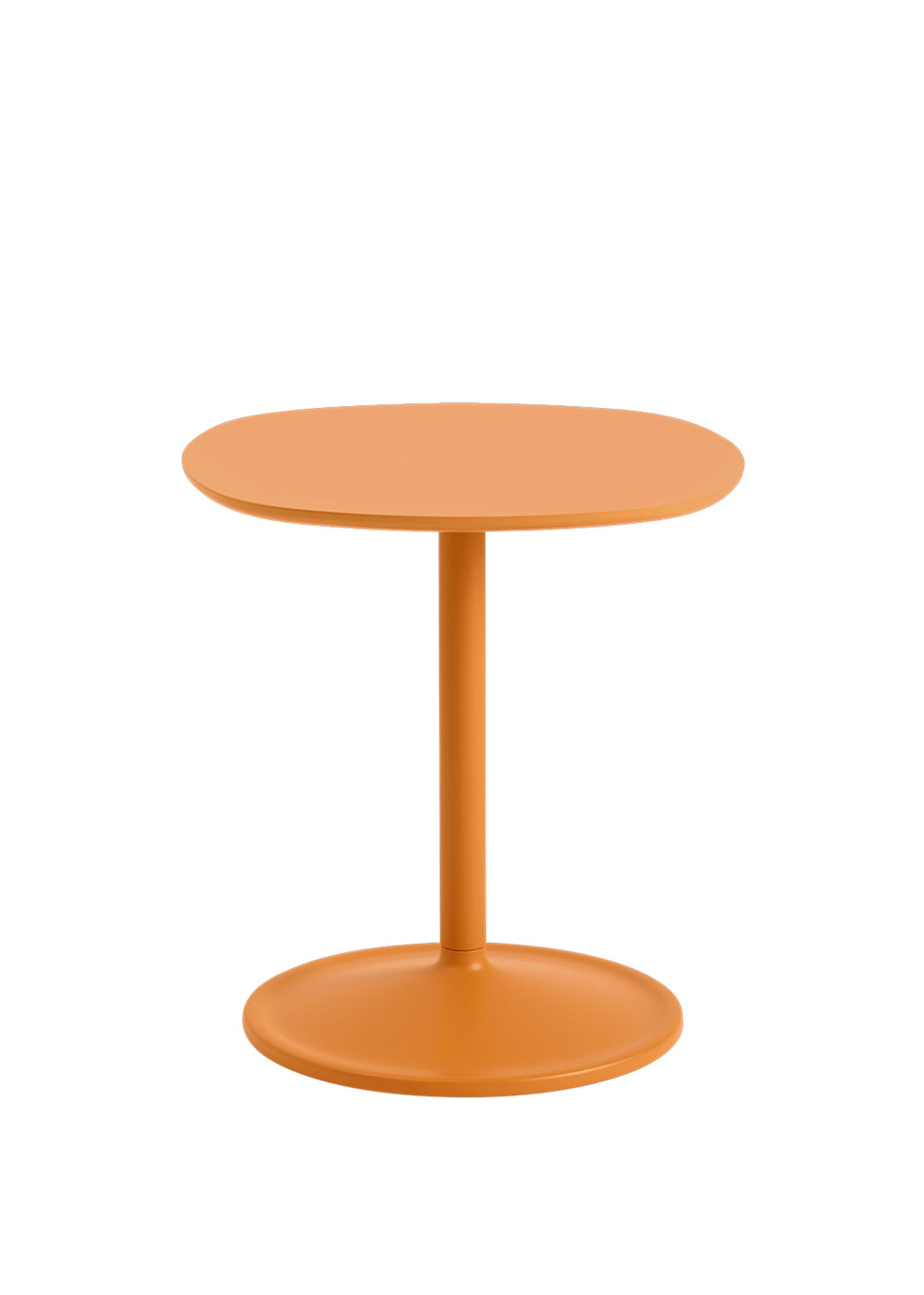 Muuto - Sidobord - Soft Side Table - Orange Laminate / Orange