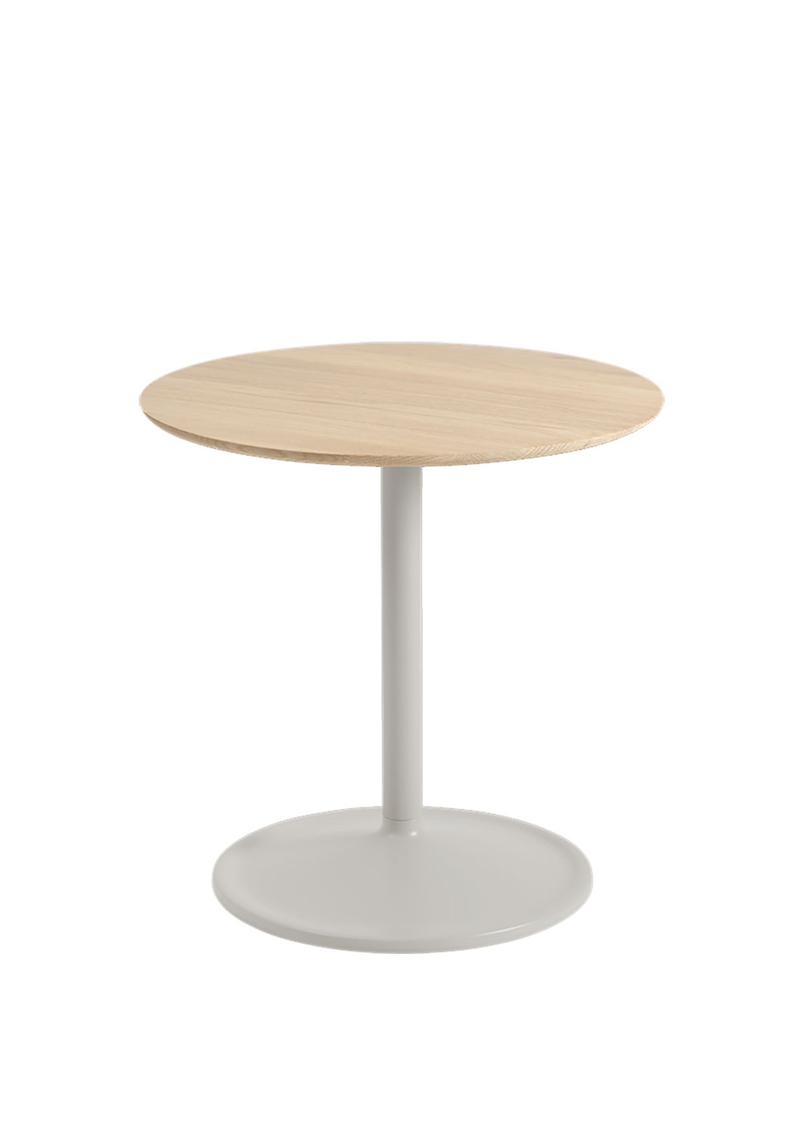 Muuto - Sidobord - Soft Side Table - Solid Oak / Grey