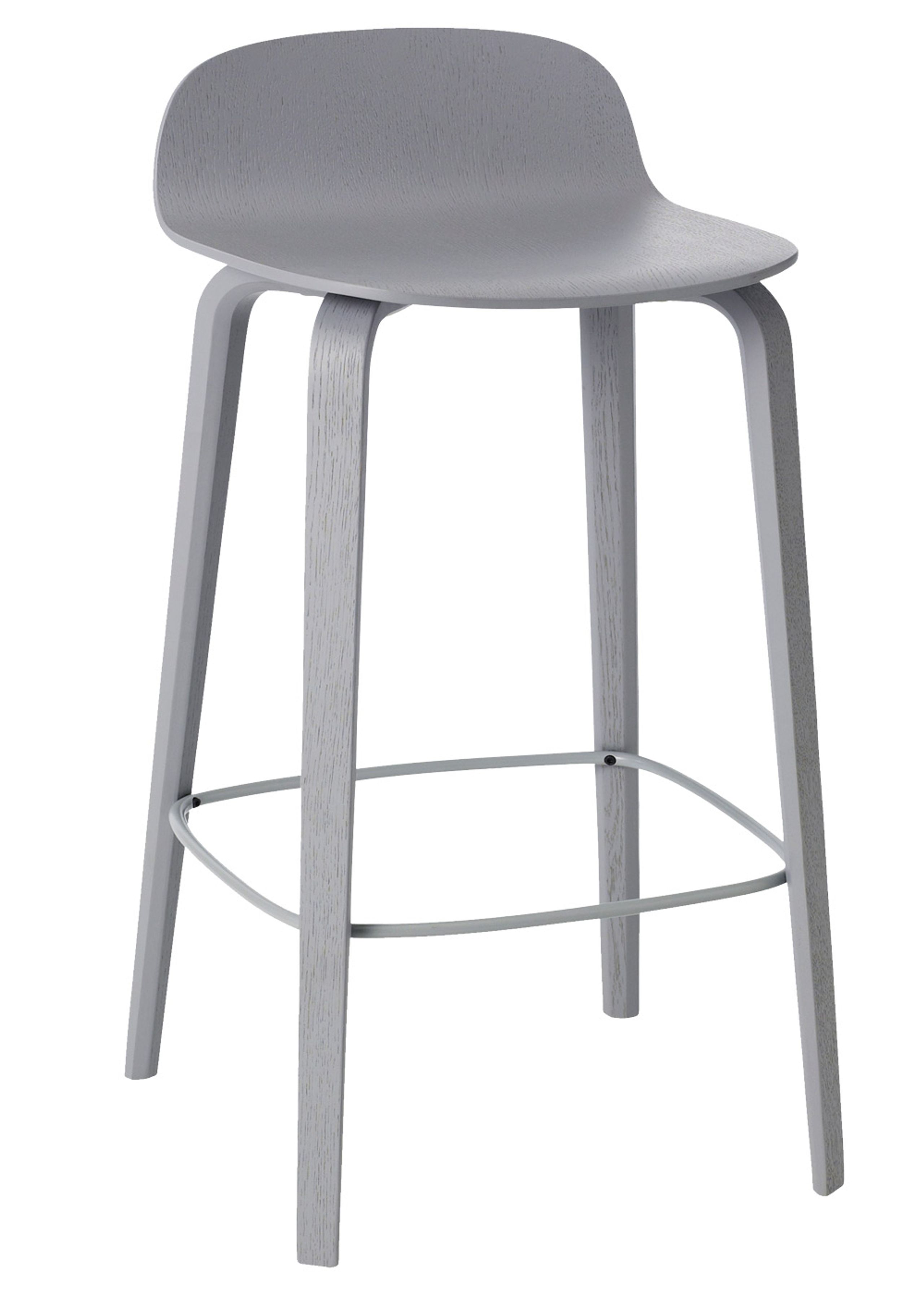 Muuto - Banqueta - Visu Bar Stool - Grey