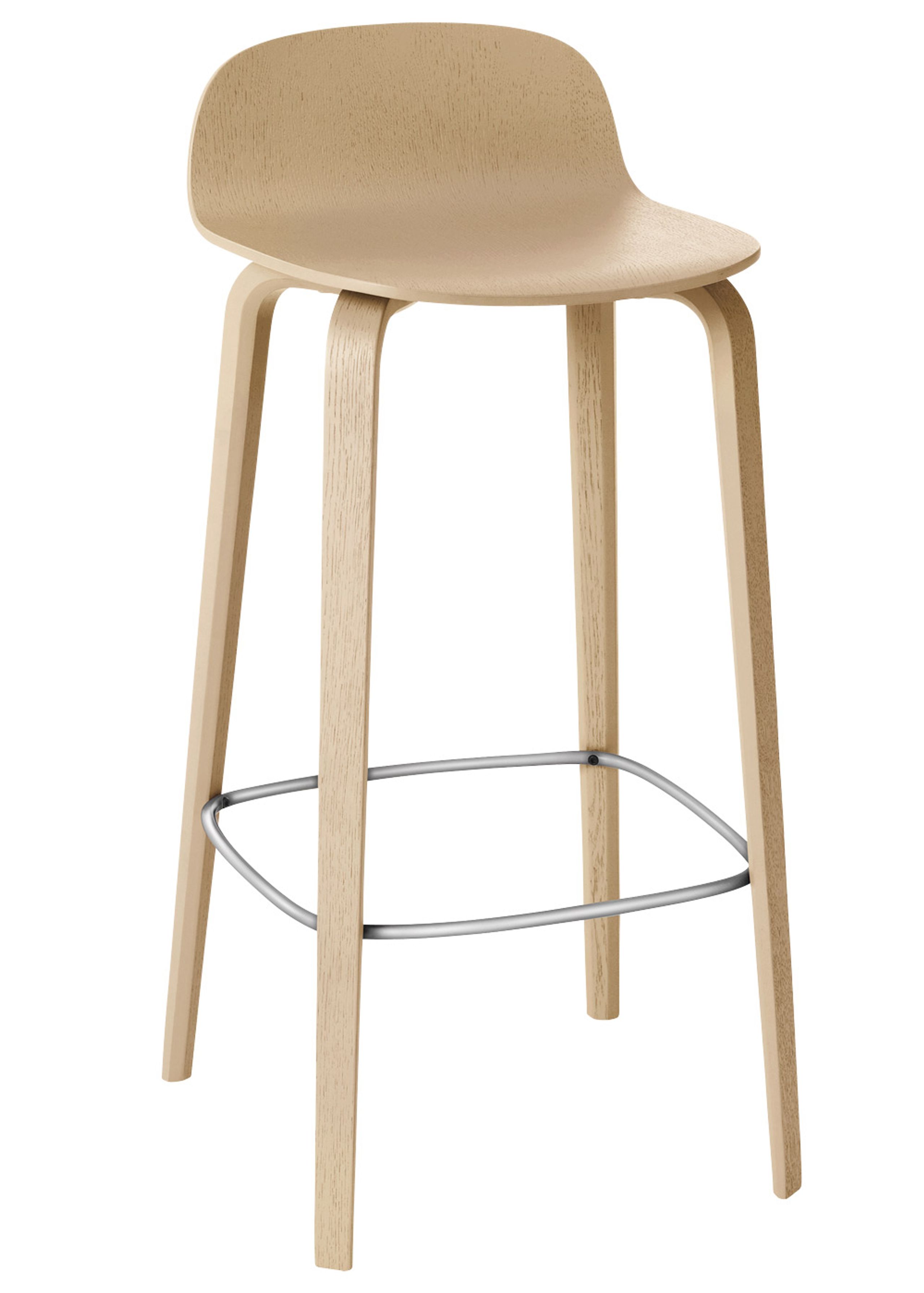 Muuto - Stool - Visu Bar Stool - Oak