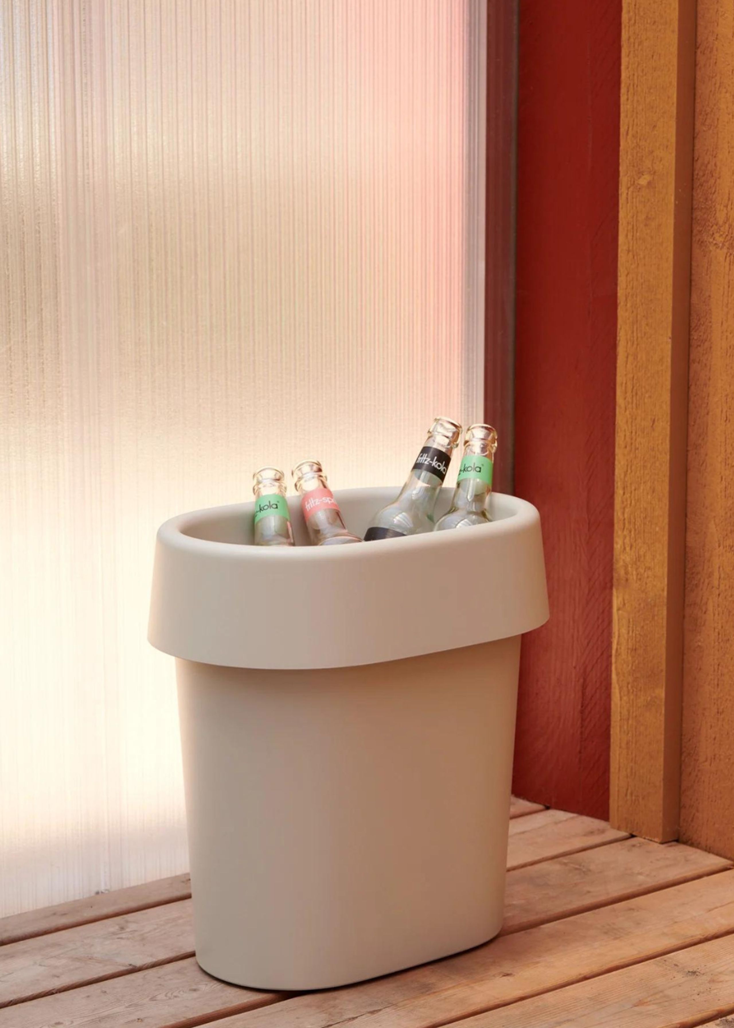 Muuto - Papperskorg - Reduce Paper Bin - Dark Red