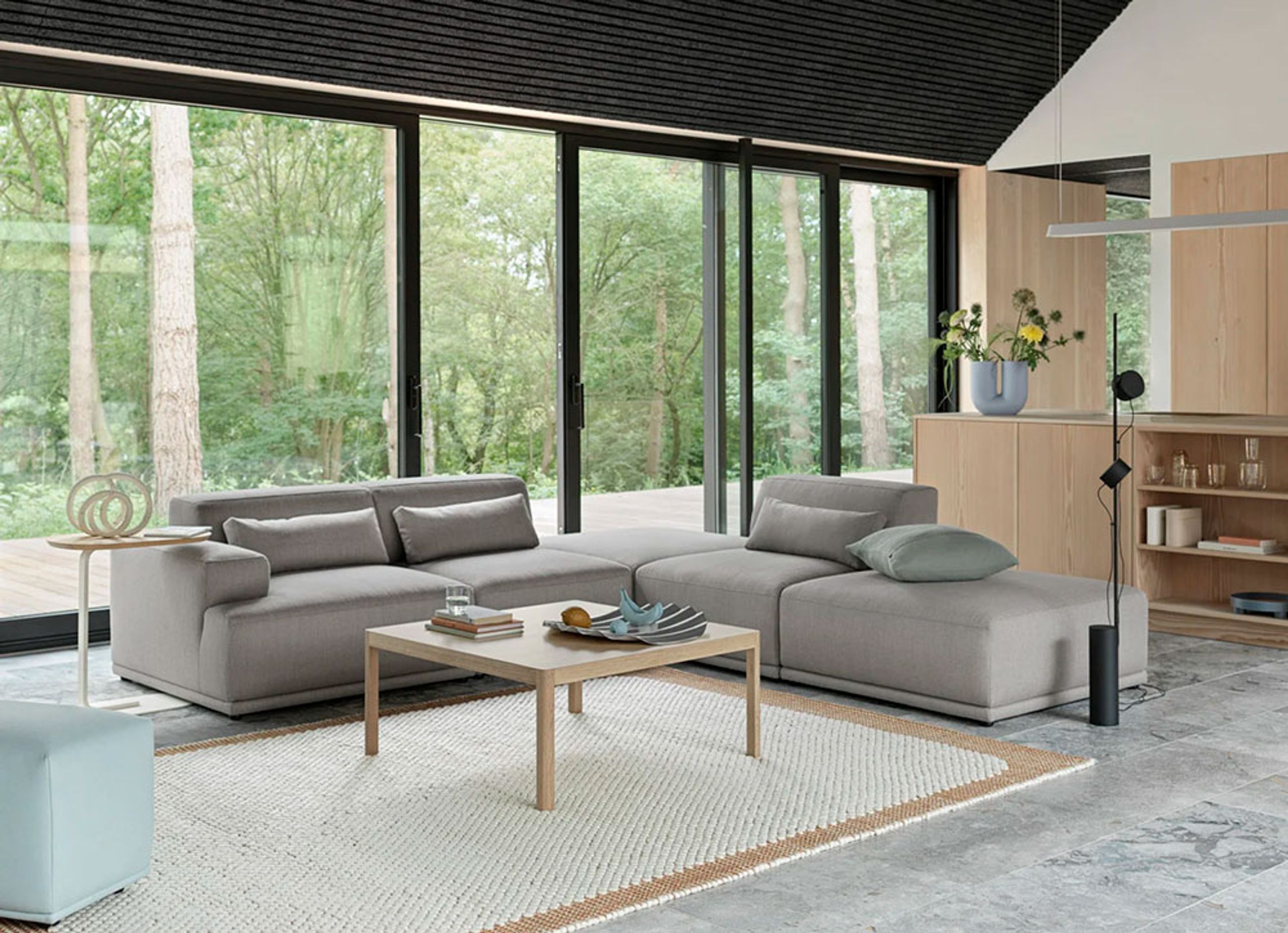 Muuto - Couch - Connect Soft Modular - Modules - Corner (F) - Clay 12