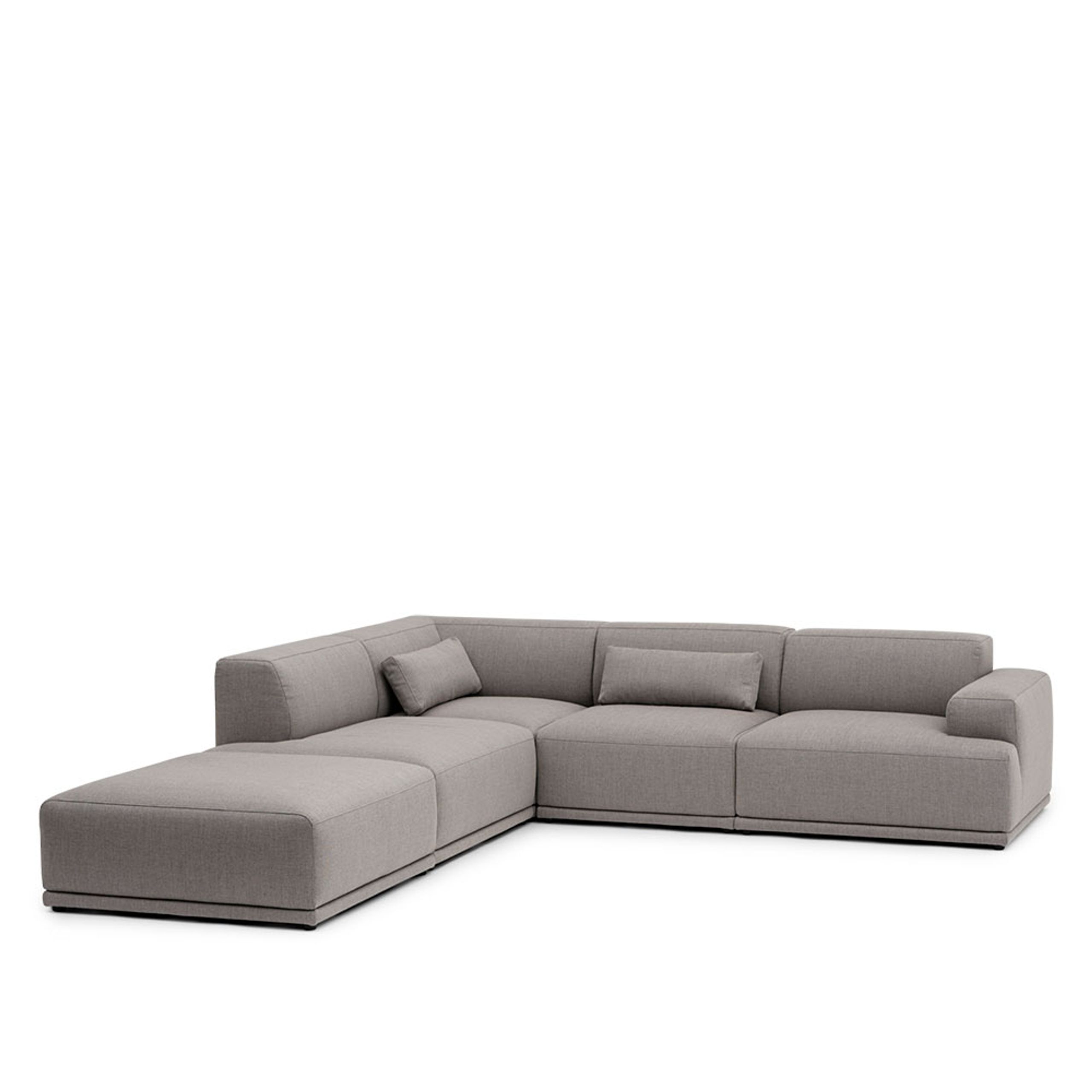 Muuto - Canapé - Connect Soft Modular Sofa - Corner - Configuration 1 - Re-wool 128
