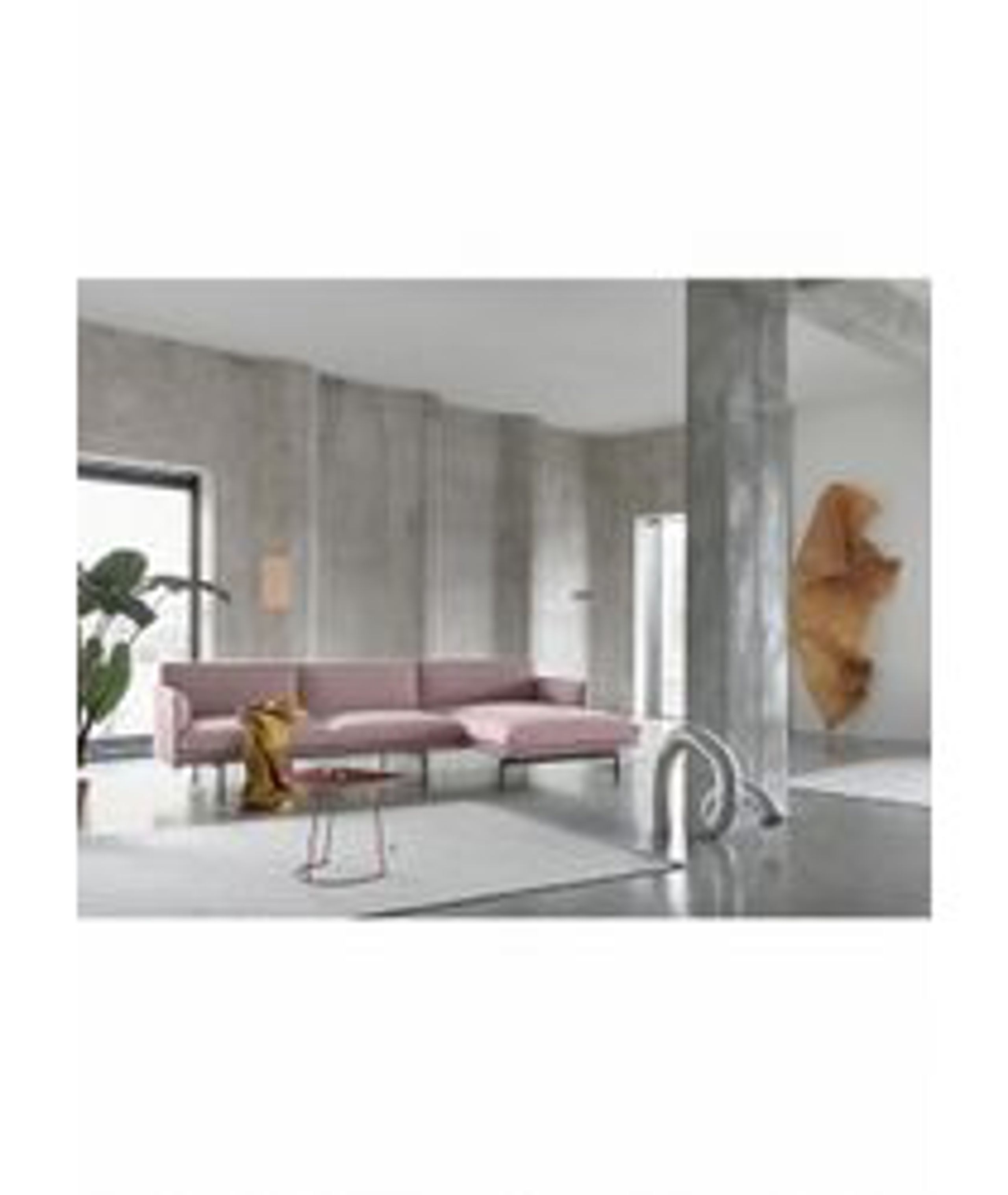Muuto - Sofá - Outline Sofa / Chaise Lounge - Right - Fiord 551
