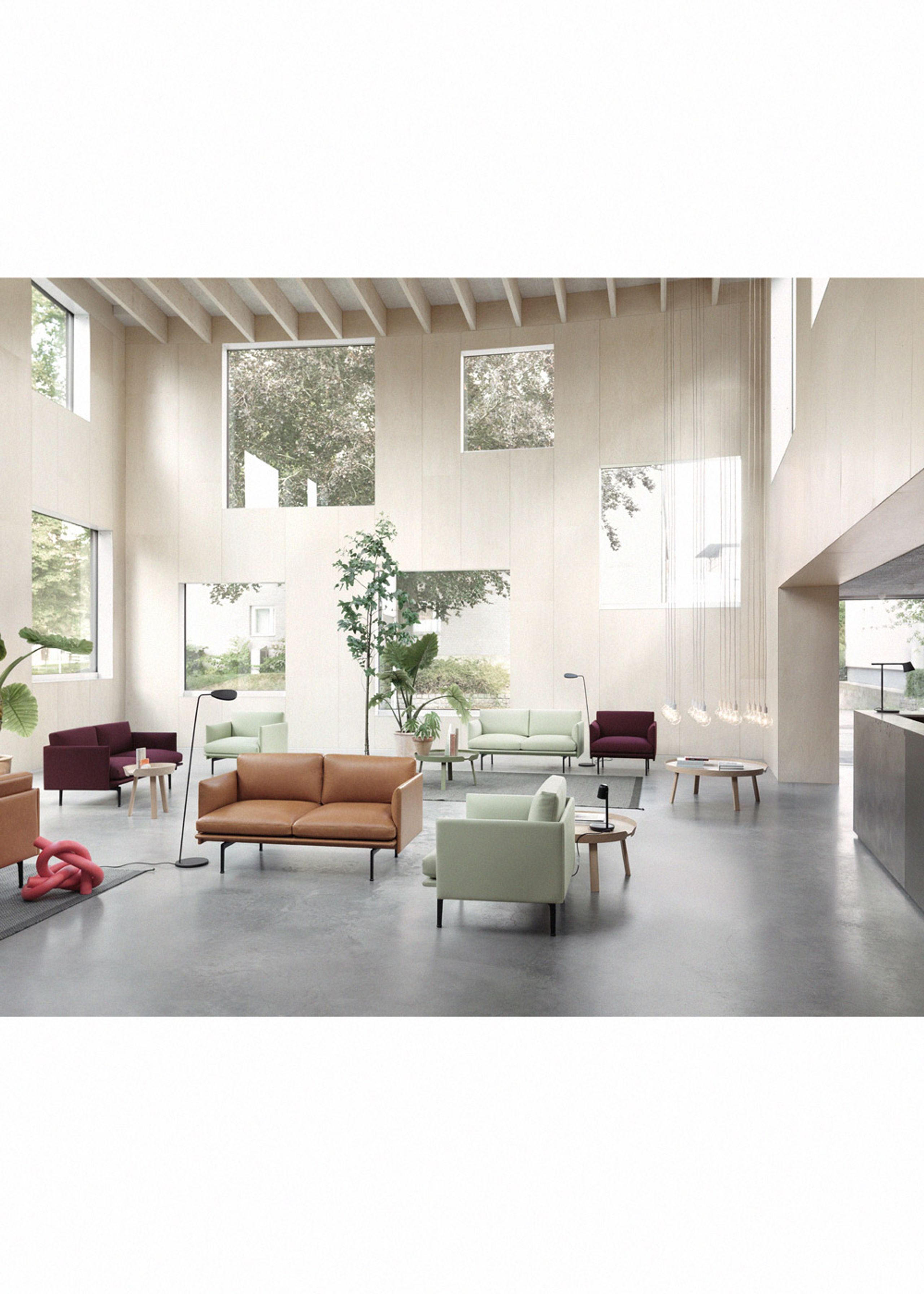 Muuto - Sofá - Outline Studio Sofa - Fiord 151