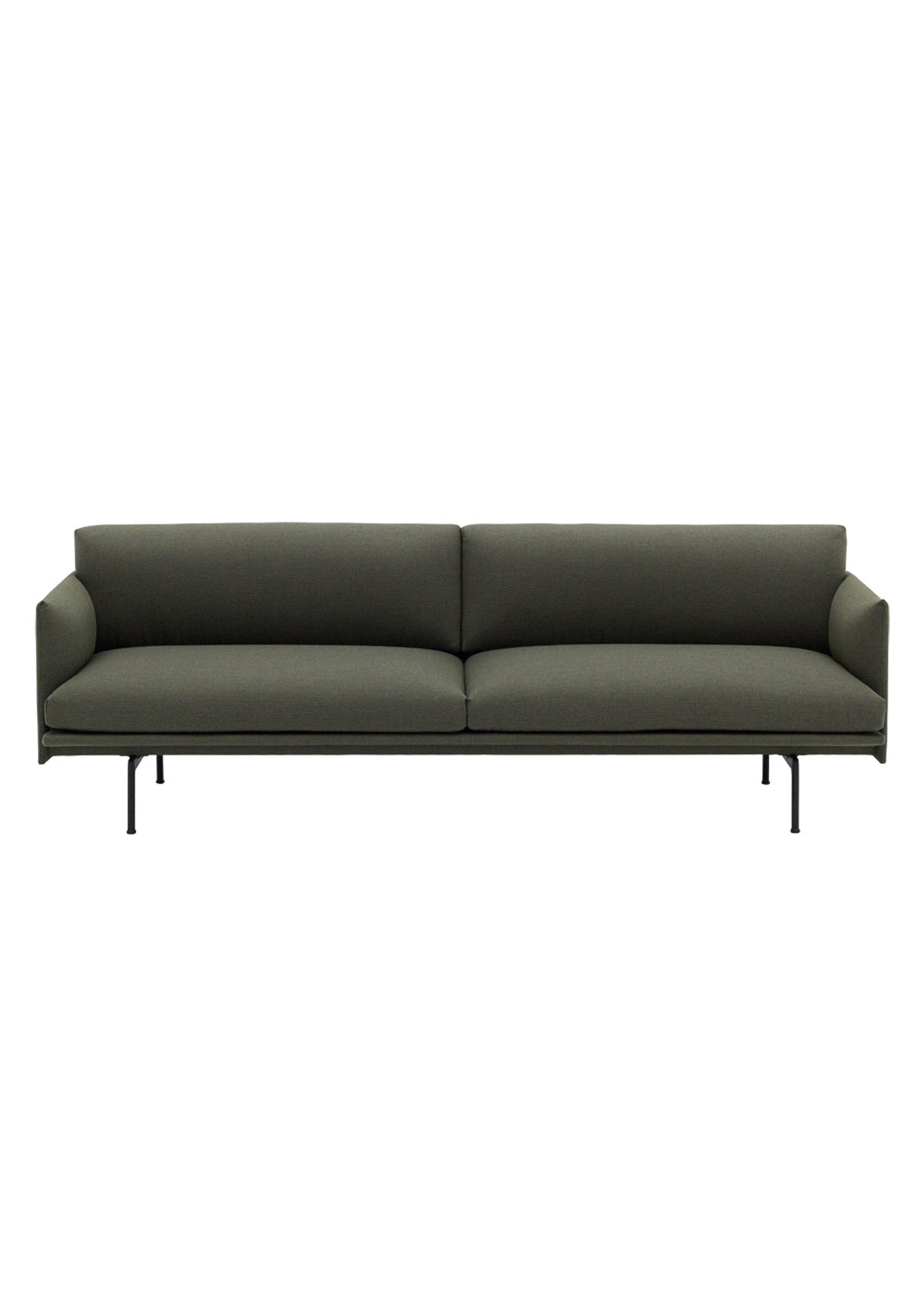 Muuto - Canapé - Outline Sofa / 3-seater - Fiord 961